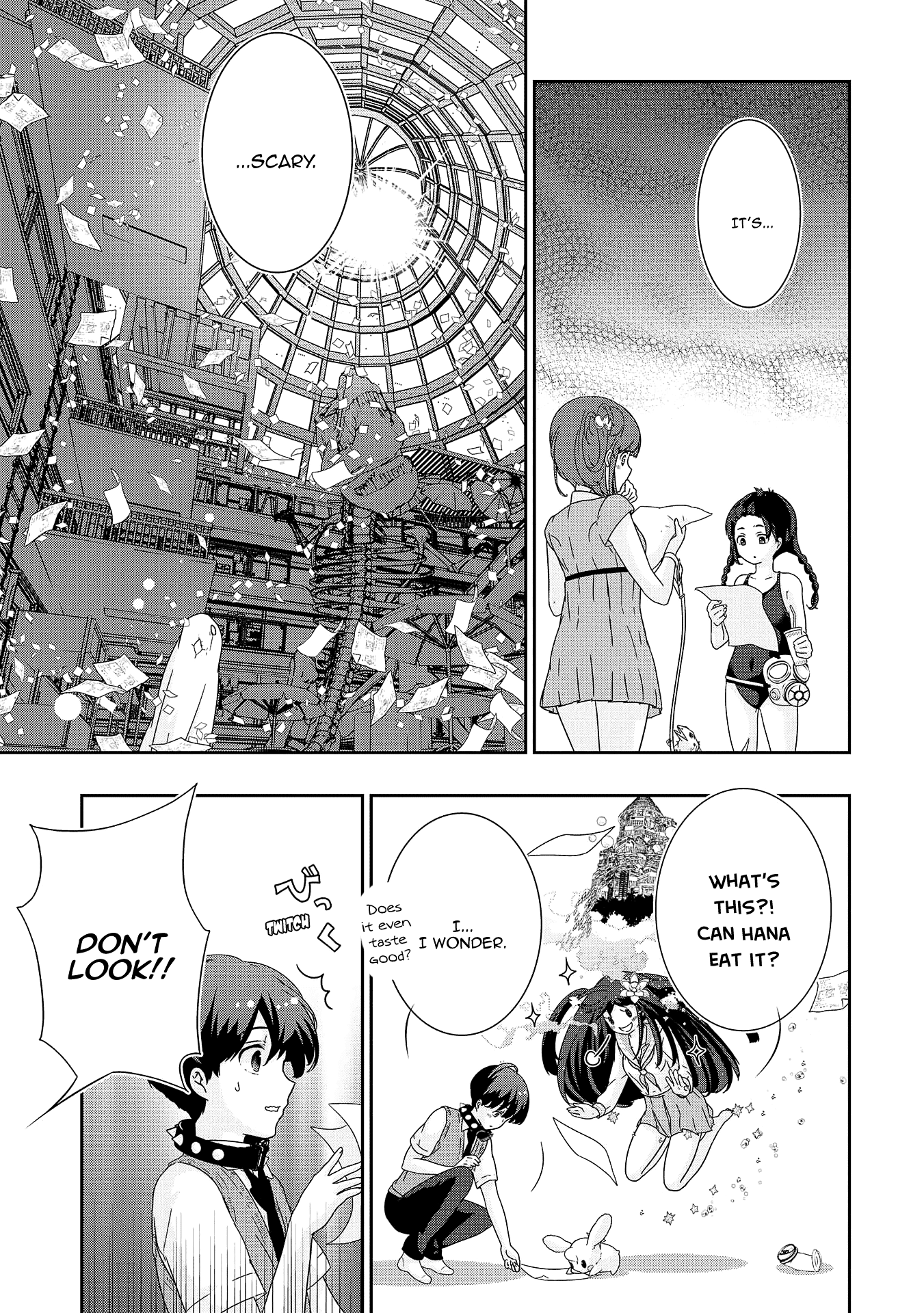 The Female God of Babel: KAMISAMA Club in Tower of Babel Chapter 10 page 6 - Chapter 10: The Festival Is Over (Front)