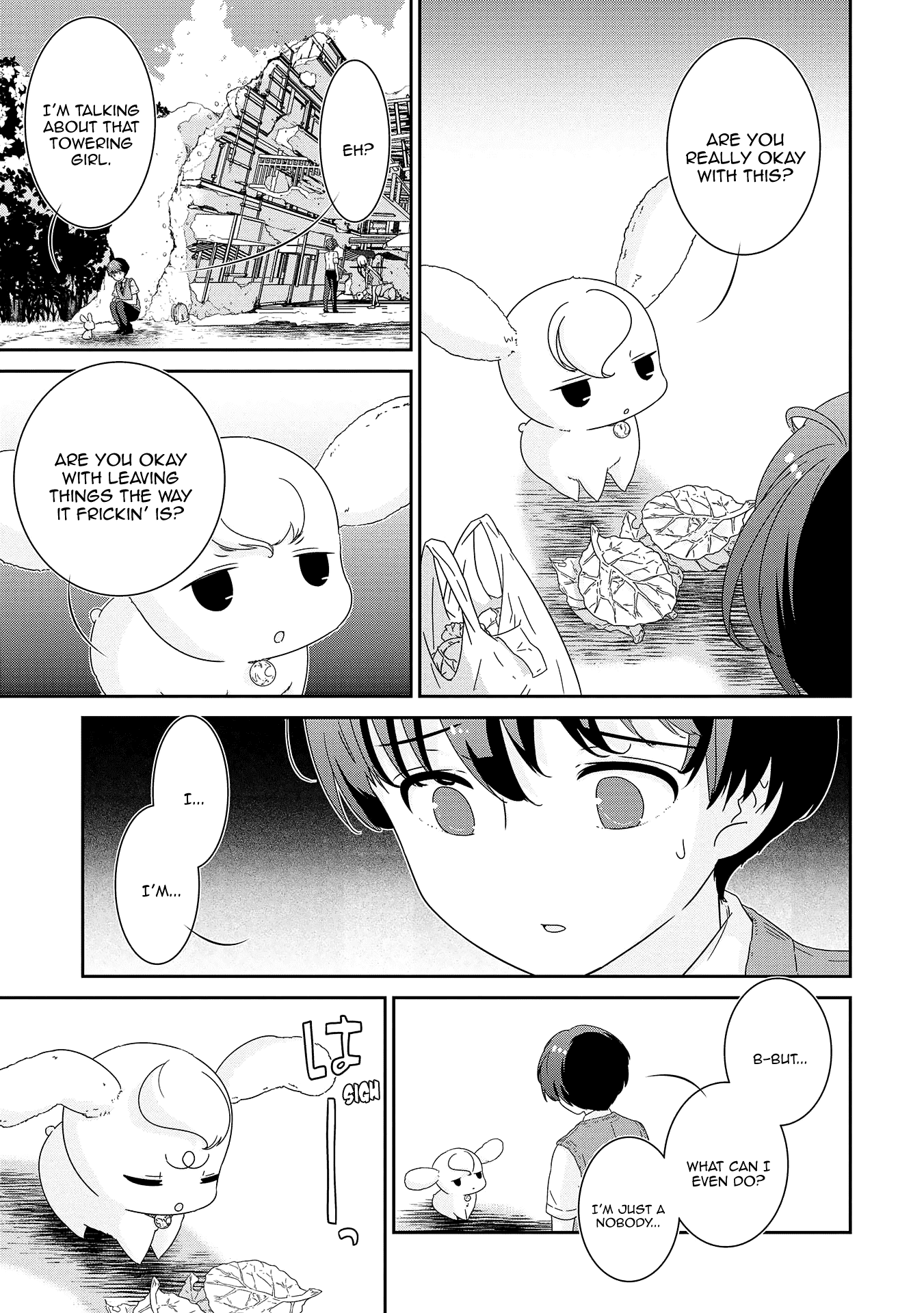 The Female God of Babel: KAMISAMA Club in Tower of Babel Chapter 11 page 12 - Chapter 11: The Festival Is Over (Back)