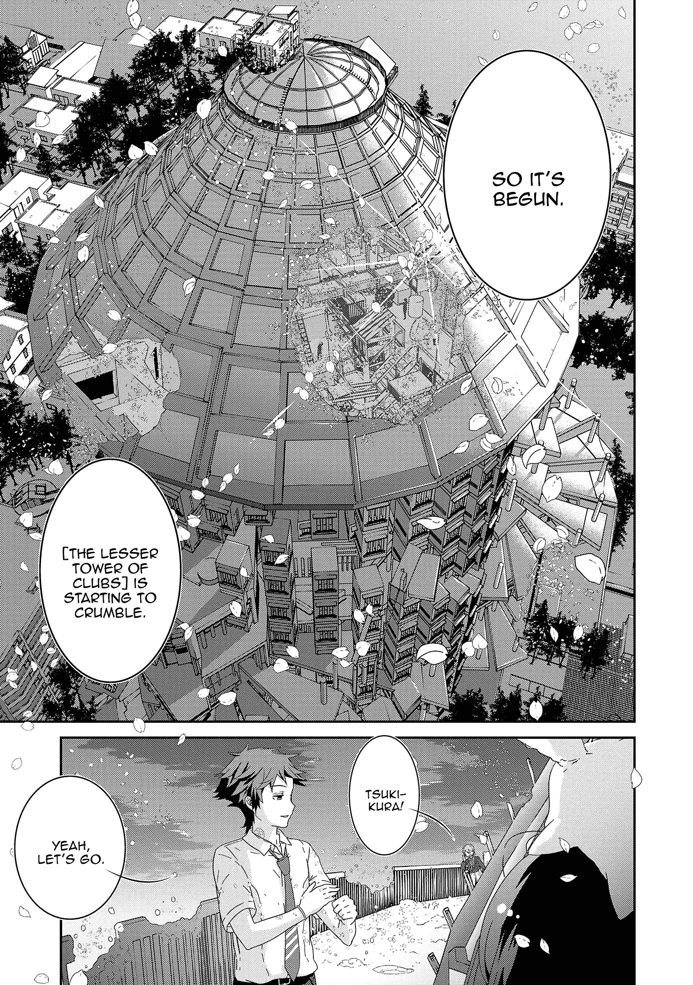 The Female God of Babel: KAMISAMA Club in Tower of Babel Chapter 11 page 6 - Chapter 11: The Festival Is Over (Back)