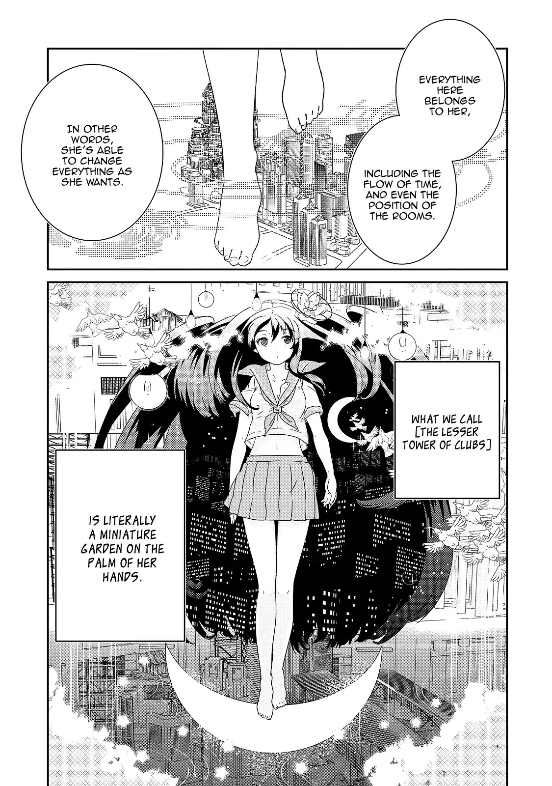 The Female God of Babel: KAMISAMA Club in Tower of Babel Chapter 2 page 15 - Chapter 2: Her Snack, Politics