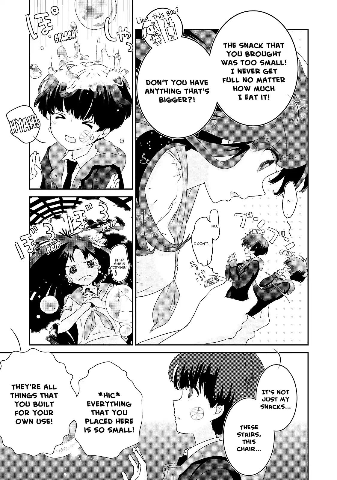 The Female God of Babel: KAMISAMA Club in Tower of Babel Chapter 2 page 21 - Chapter 2: Her Snack, Politics