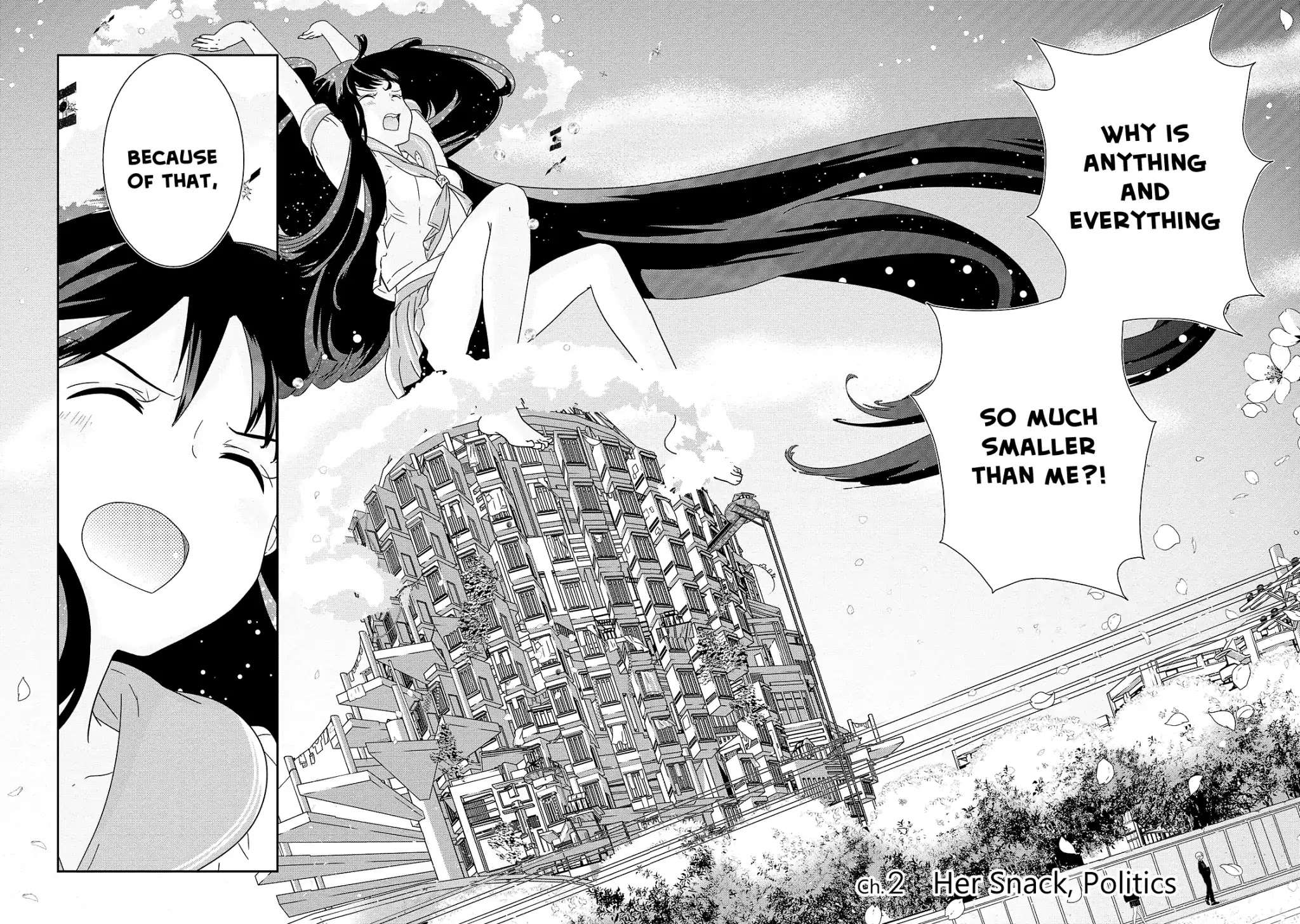 The Female God of Babel: KAMISAMA Club in Tower of Babel Chapter 2 page 3 - Chapter 2: Her Snack, Politics