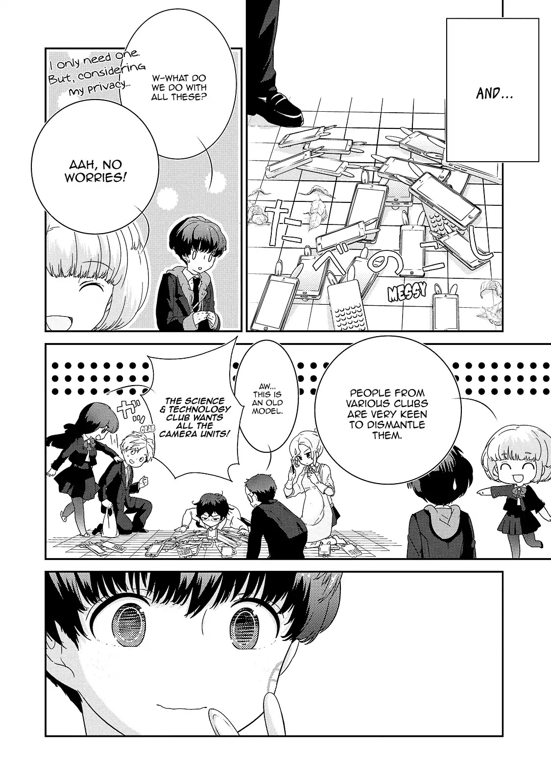 The Female God of Babel: KAMISAMA Club in Tower of Babel Chapter 2 page 31 - Chapter 2: Her Snack, Politics