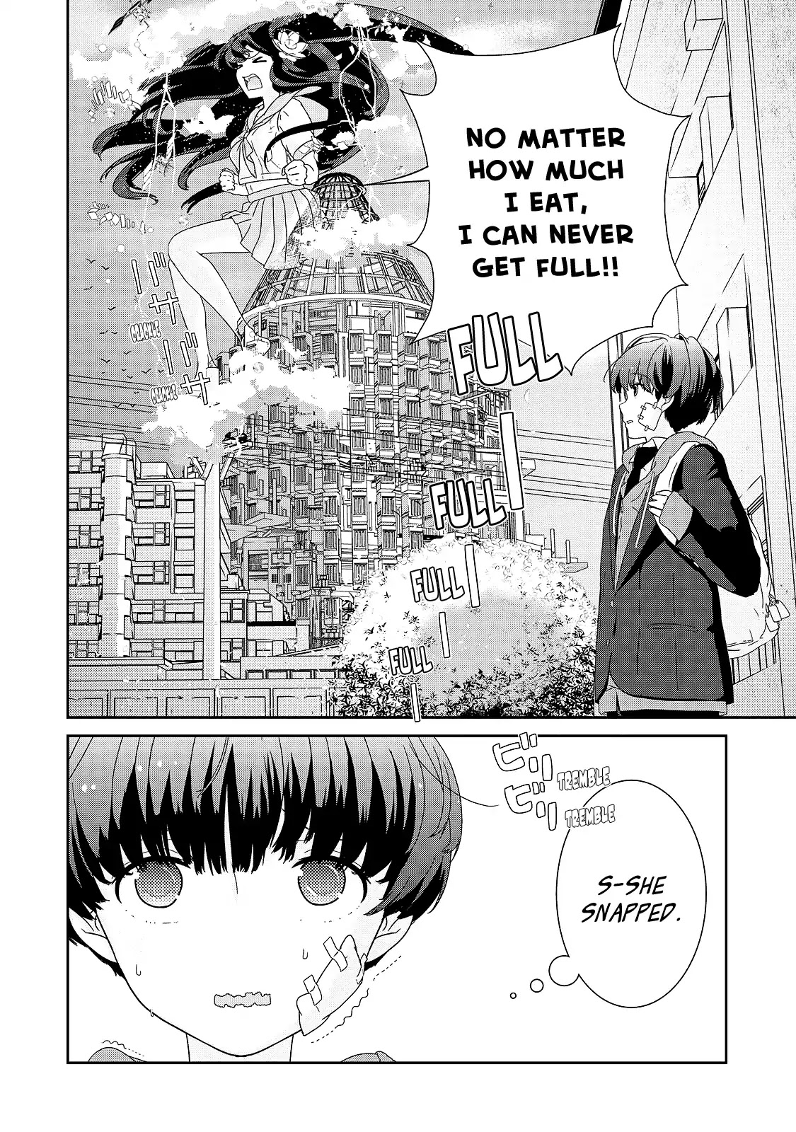 The Female God of Babel: KAMISAMA Club in Tower of Babel Chapter 2 page 4 - Chapter 2: Her Snack, Politics