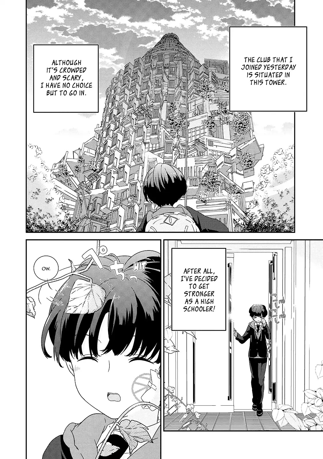 The Female God of Babel: KAMISAMA Club in Tower of Babel Chapter 2 page 6 - Chapter 2: Her Snack, Politics
