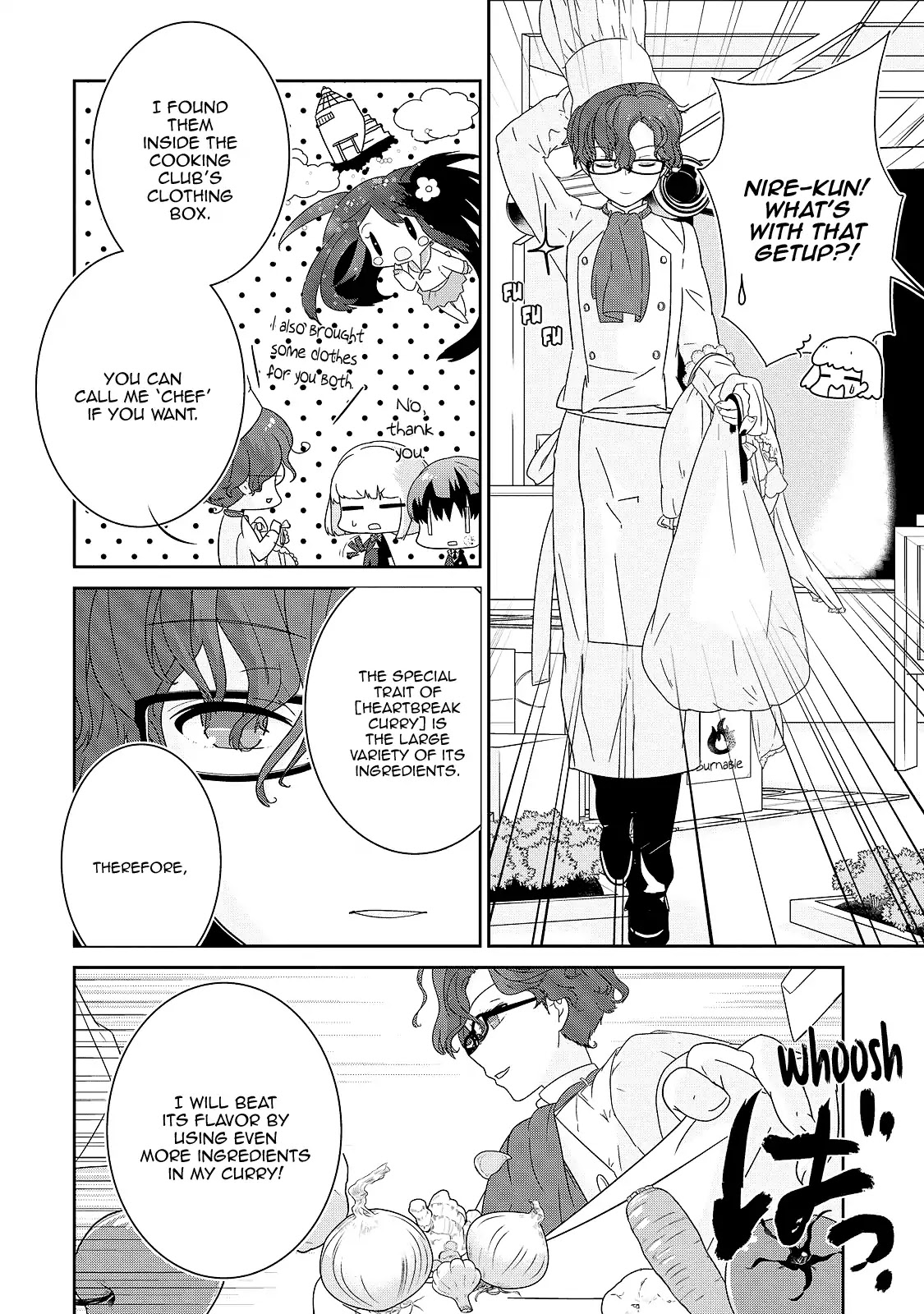 The Female God of Babel: KAMISAMA Club in Tower of Babel Chapter 3 page 10 - Chapter 3: To the Broken-Hearted, Relax, and Have Curry