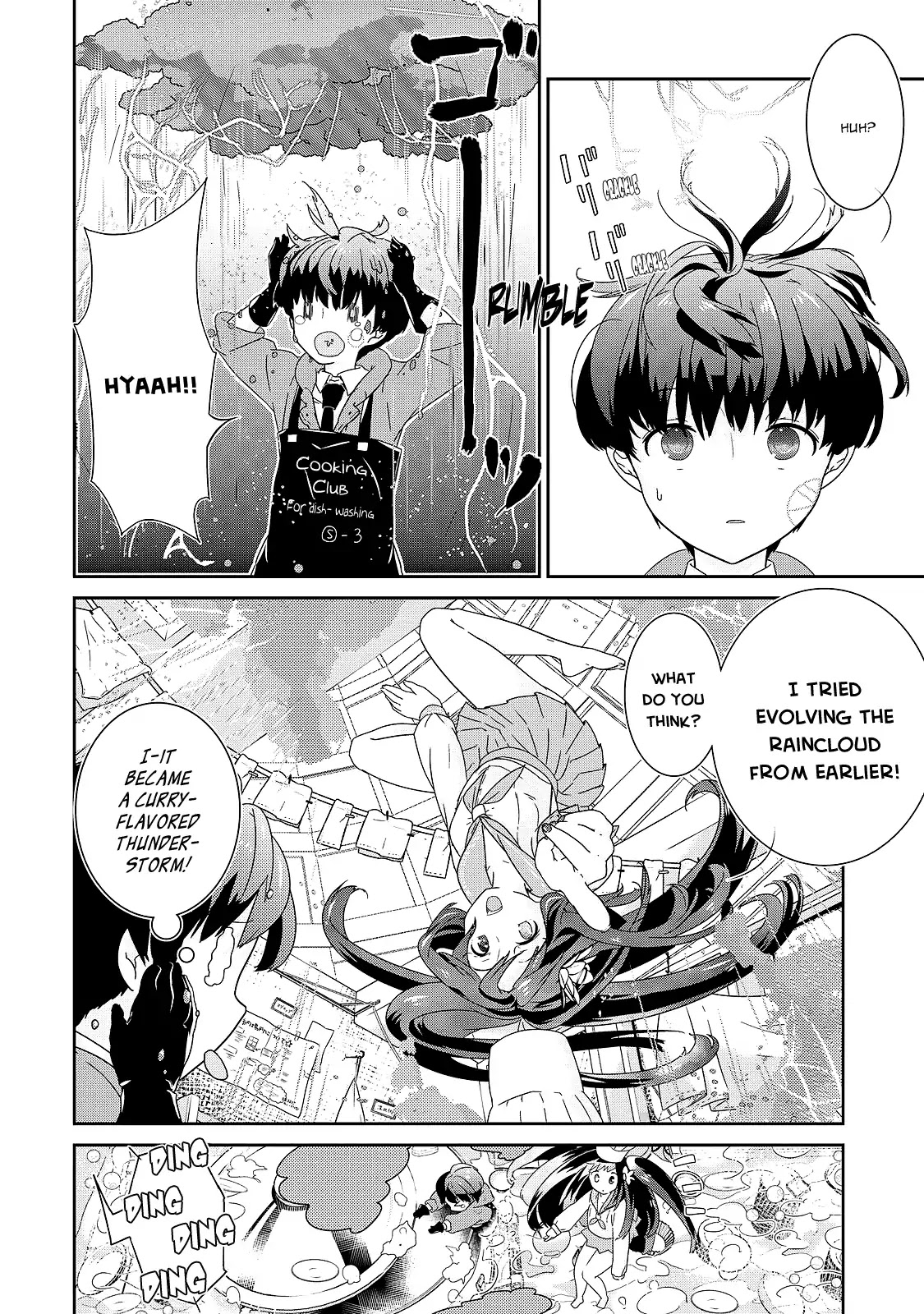 The Female God of Babel: KAMISAMA Club in Tower of Babel Chapter 3 page 18 - Chapter 3: To the Broken-Hearted, Relax, and Have Curry