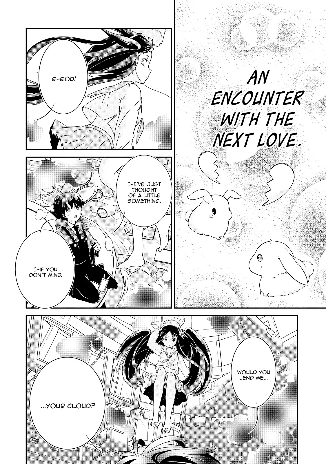 The Female God of Babel: KAMISAMA Club in Tower of Babel Chapter 3 page 22 - Chapter 3: To the Broken-Hearted, Relax, and Have Curry