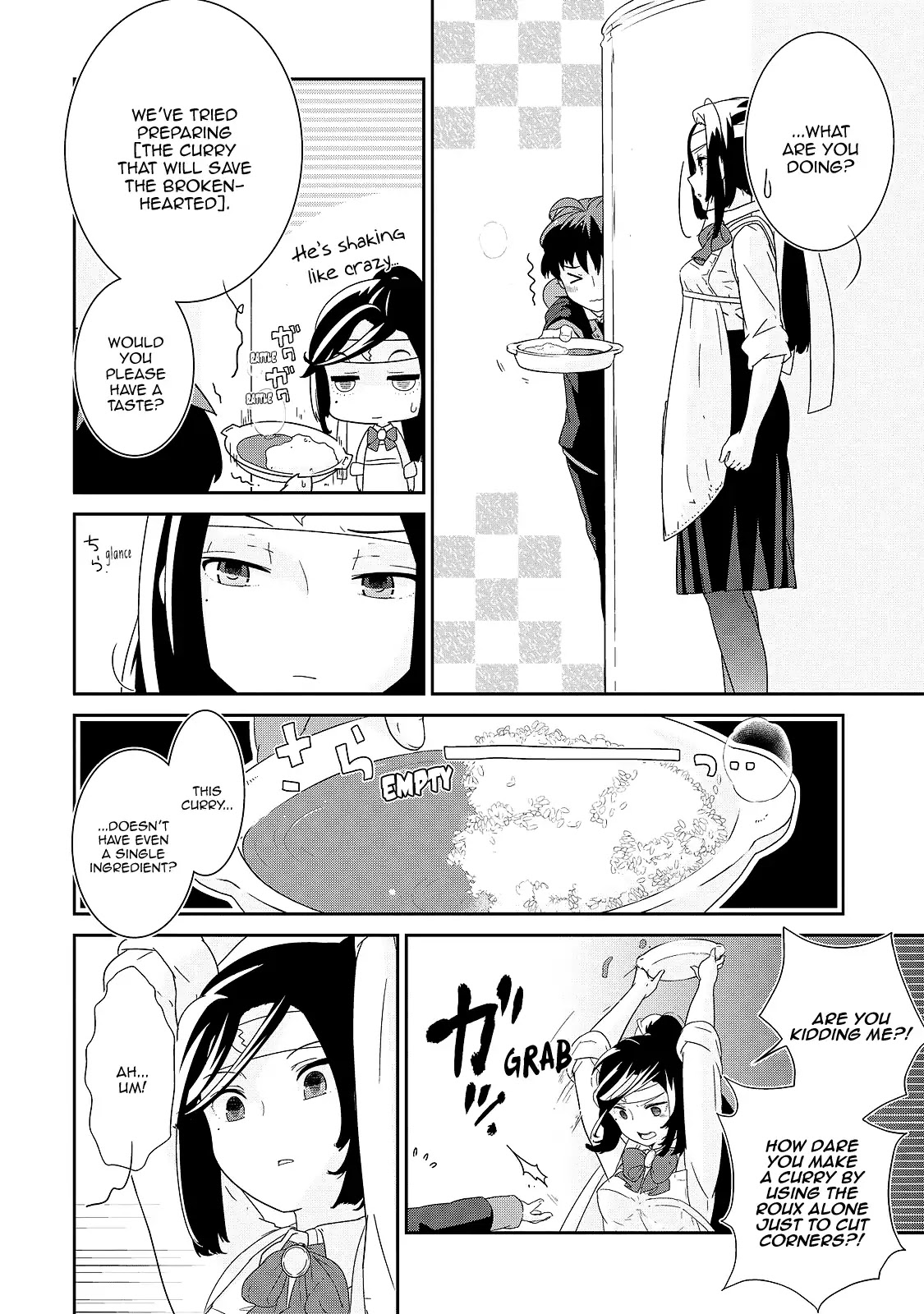 The Female God of Babel: KAMISAMA Club in Tower of Babel Chapter 3 page 24 - Chapter 3: To the Broken-Hearted, Relax, and Have Curry