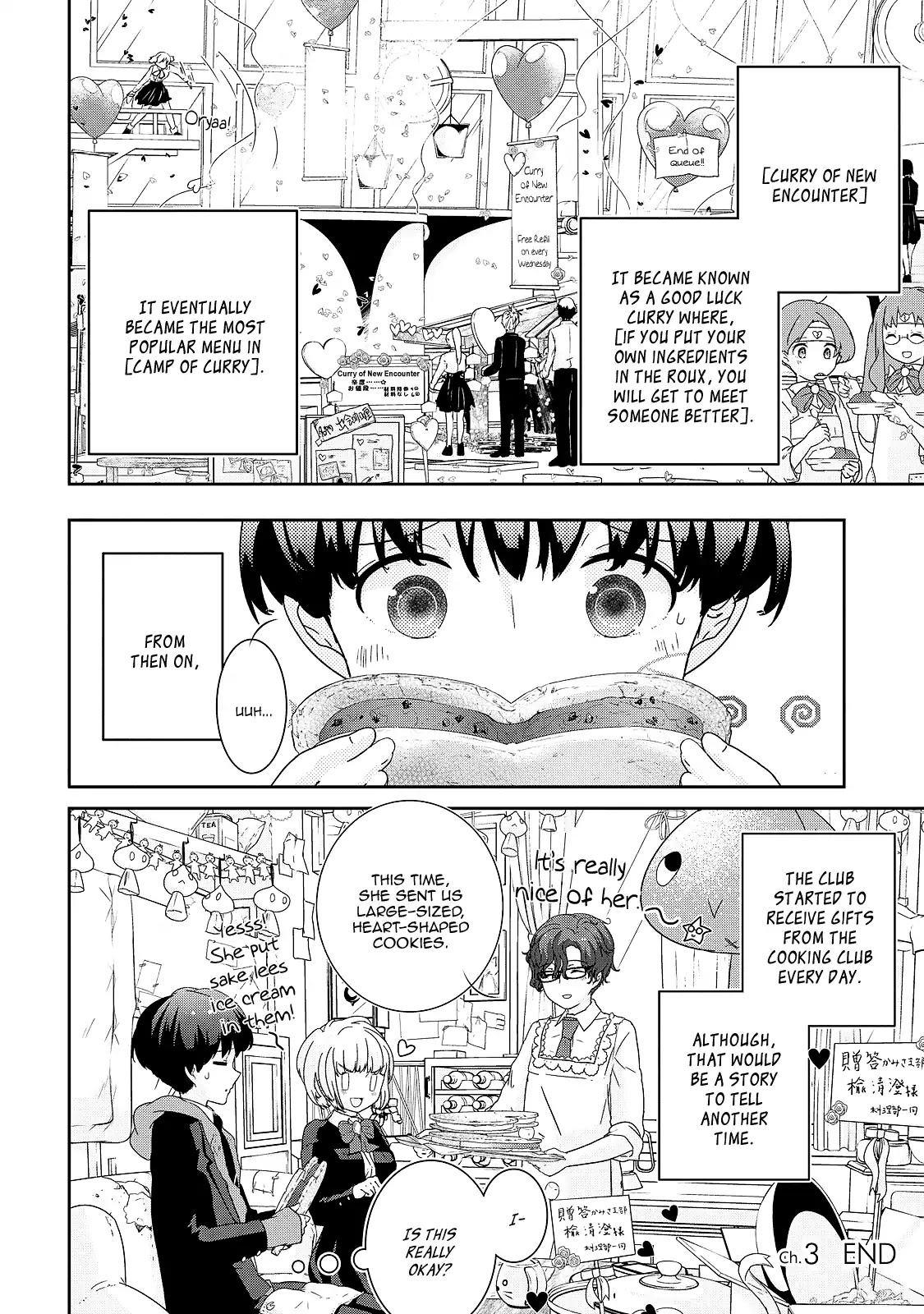 The Female God of Babel: KAMISAMA Club in Tower of Babel Chapter 3 page 28 - Chapter 3: To the Broken-Hearted, Relax, and Have Curry