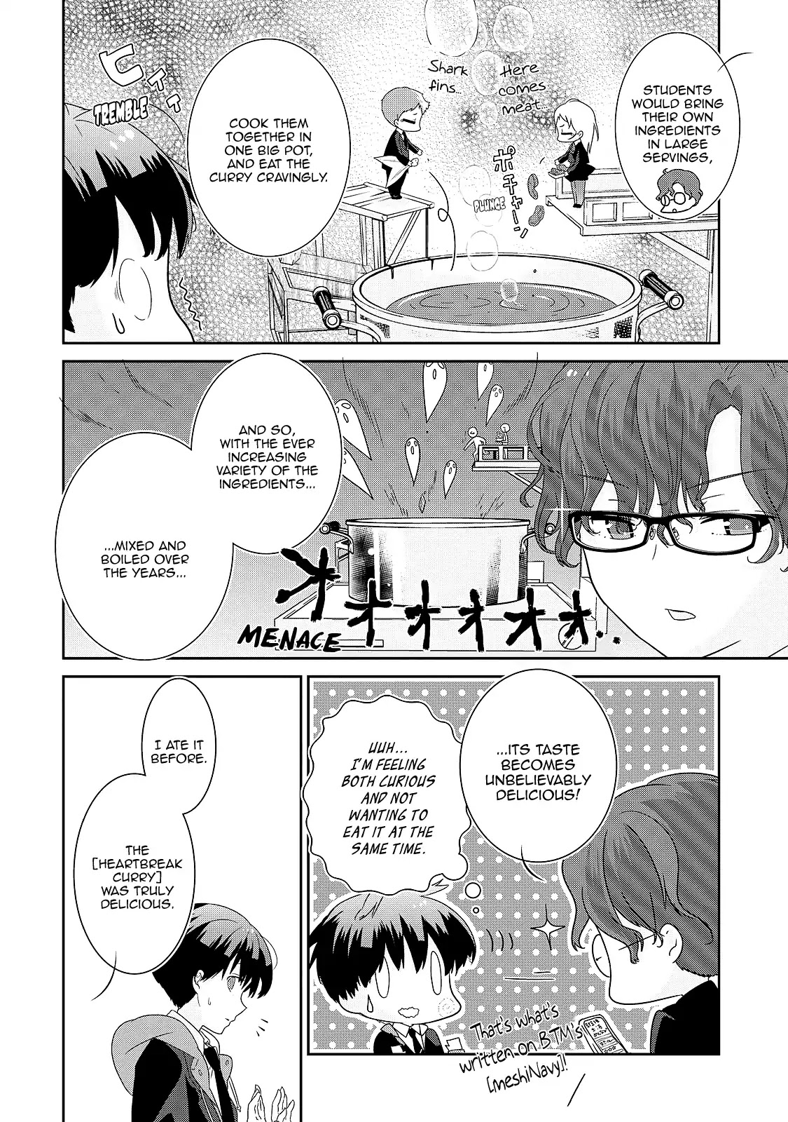 The Female God of Babel: KAMISAMA Club in Tower of Babel Chapter 3 page 6 - Chapter 3: To the Broken-Hearted, Relax, and Have Curry