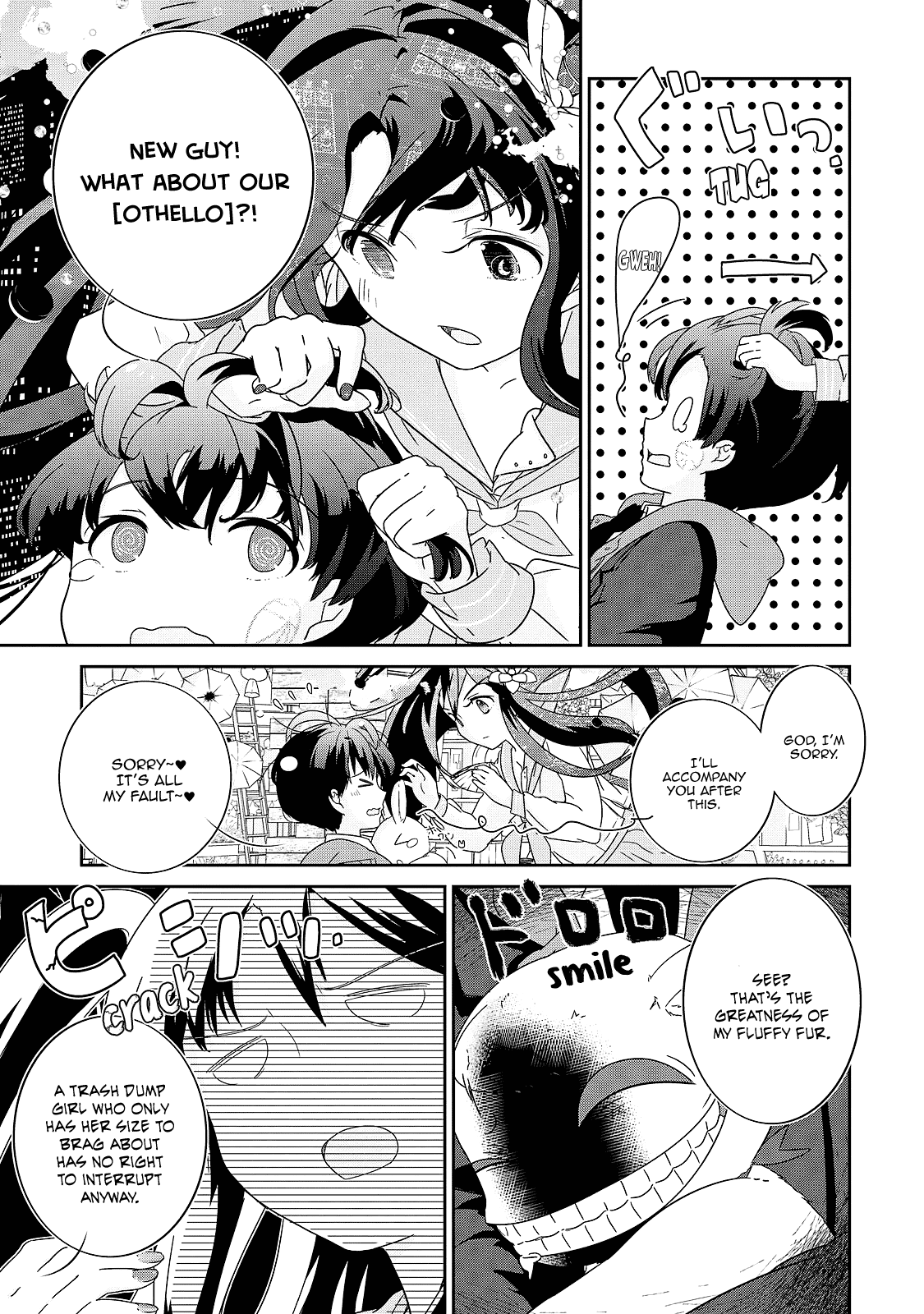 The Female God of Babel: KAMISAMA Club in Tower of Babel Chapter 4 page 11 - Chapter 4: I Prophesied a Rabbit Pie