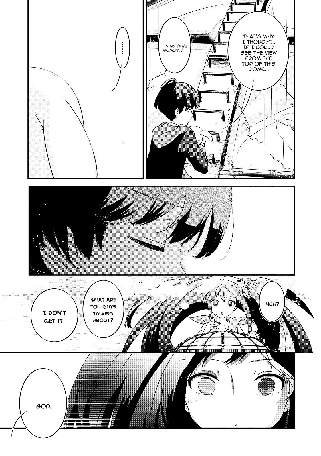 The Female God of Babel: KAMISAMA Club in Tower of Babel Chapter 4 page 19 - Chapter 4: I Prophesied a Rabbit Pie