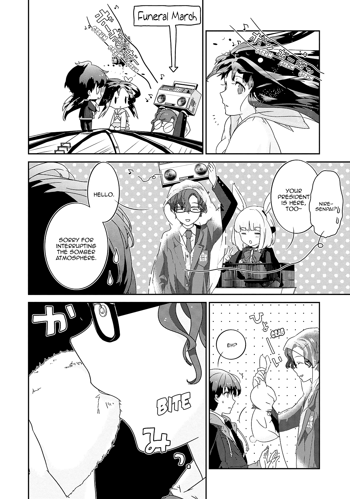 The Female God of Babel: KAMISAMA Club in Tower of Babel Chapter 4 page 23 - Chapter 4: I Prophesied a Rabbit Pie