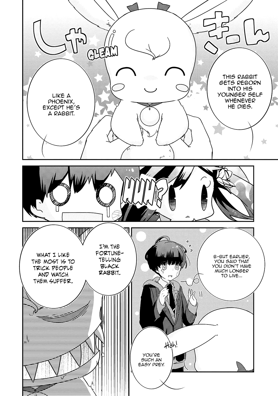 The Female God of Babel: KAMISAMA Club in Tower of Babel Chapter 4 page 25 - Chapter 4: I Prophesied a Rabbit Pie