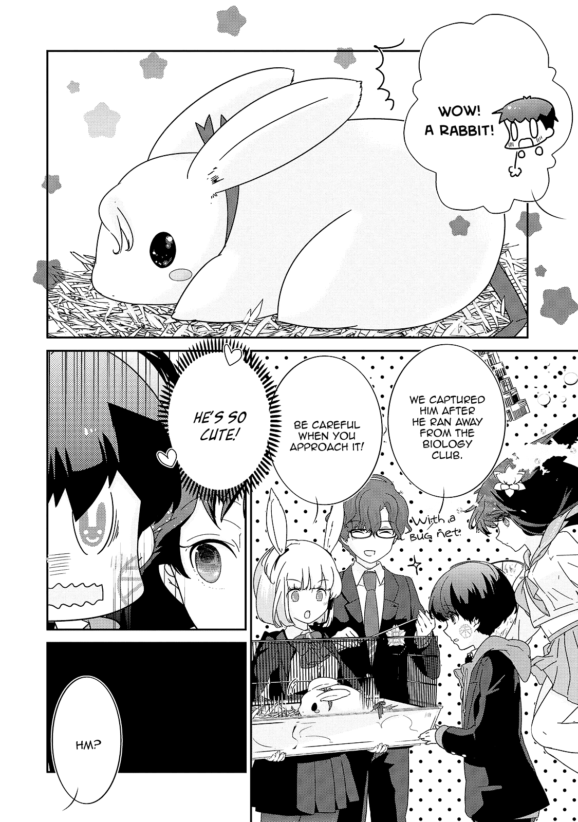 The Female God of Babel: KAMISAMA Club in Tower of Babel Chapter 4 page 4 - Chapter 4: I Prophesied a Rabbit Pie