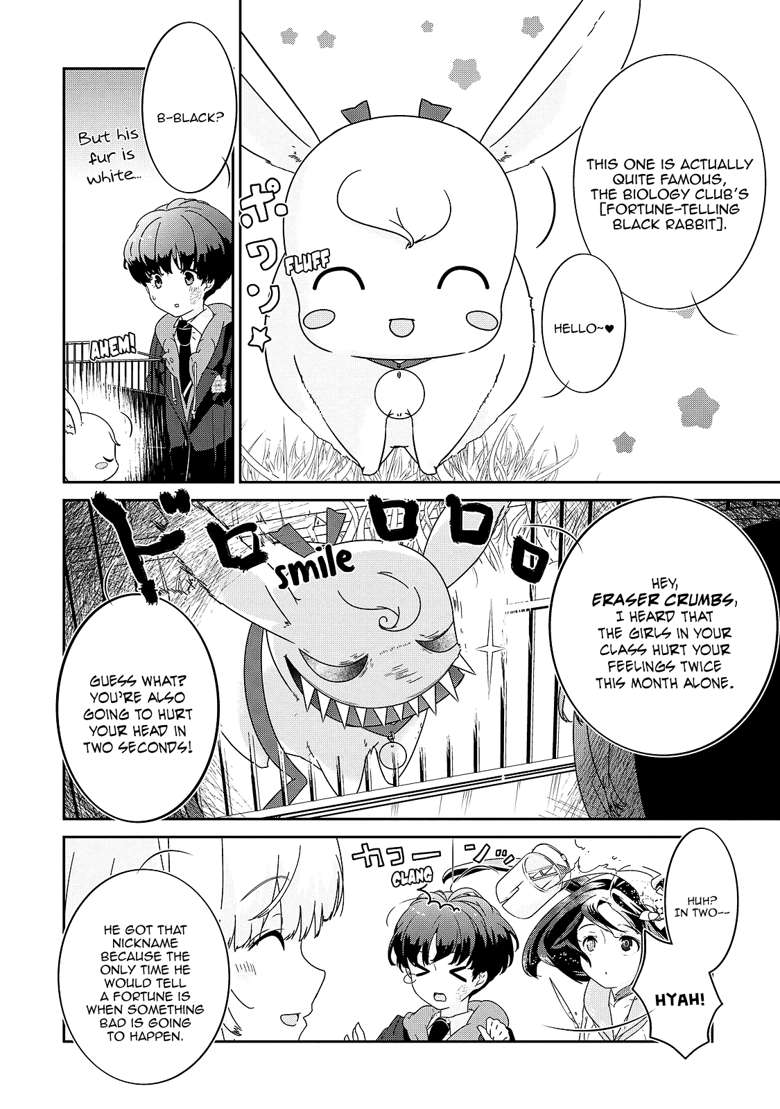 The Female God of Babel: KAMISAMA Club in Tower of Babel Chapter 4 page 6 - Chapter 4: I Prophesied a Rabbit Pie