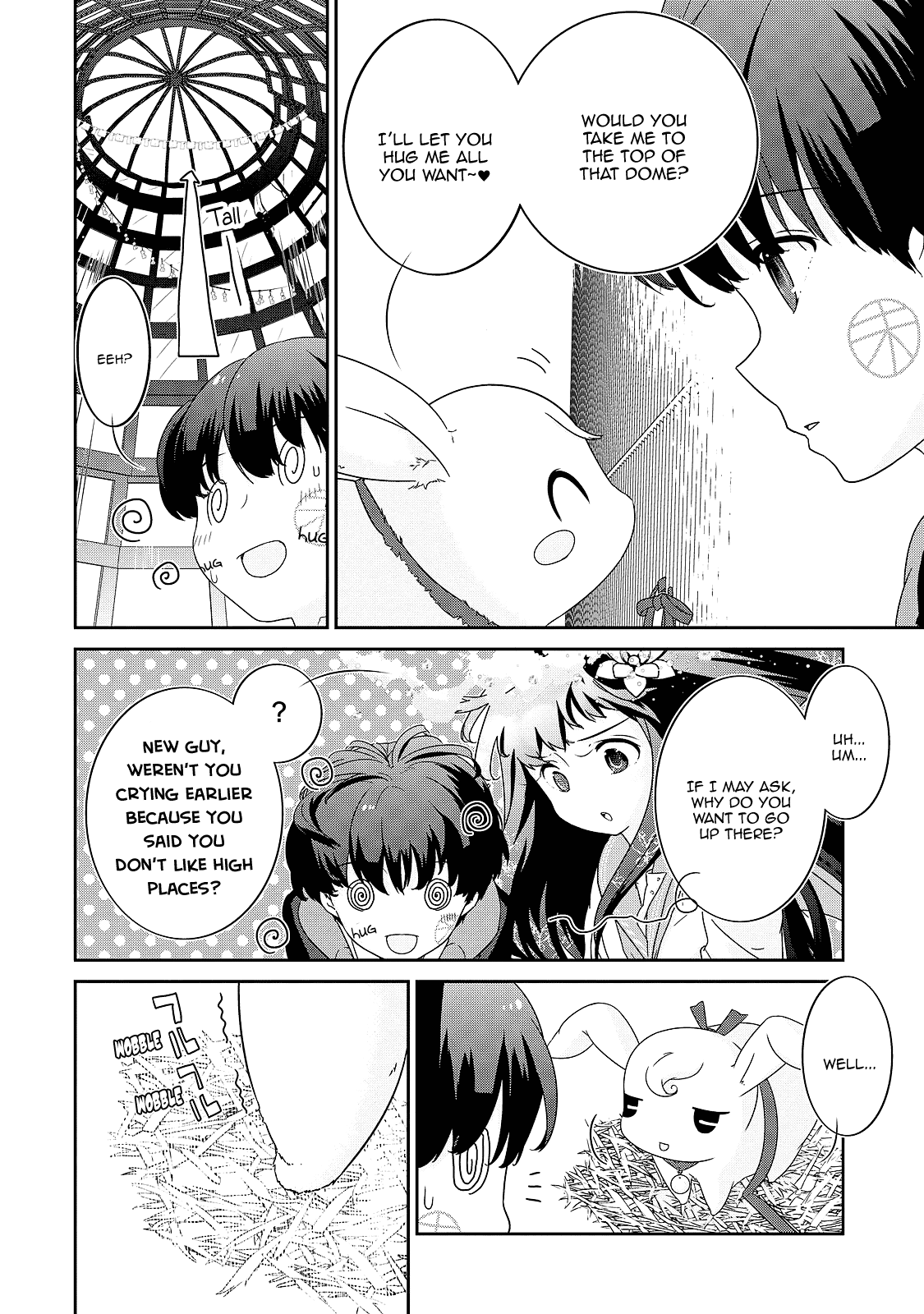 The Female God of Babel: KAMISAMA Club in Tower of Babel Chapter 4 page 8 - Chapter 4: I Prophesied a Rabbit Pie