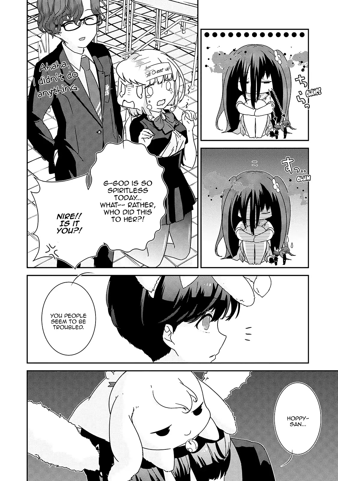 The Female God of Babel: KAMISAMA Club in Tower of Babel Chapter 5 page 10 - Chapter 5: The Melancholic Female God