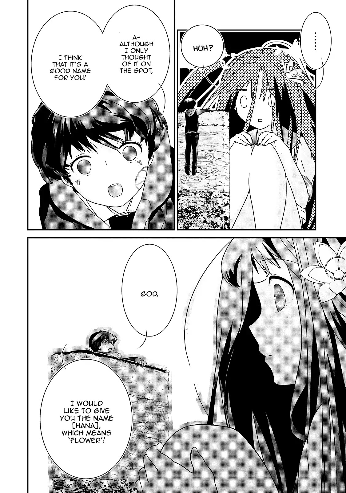 The Female God of Babel: KAMISAMA Club in Tower of Babel Chapter 5 page 24 - Chapter 5: The Melancholic Female God