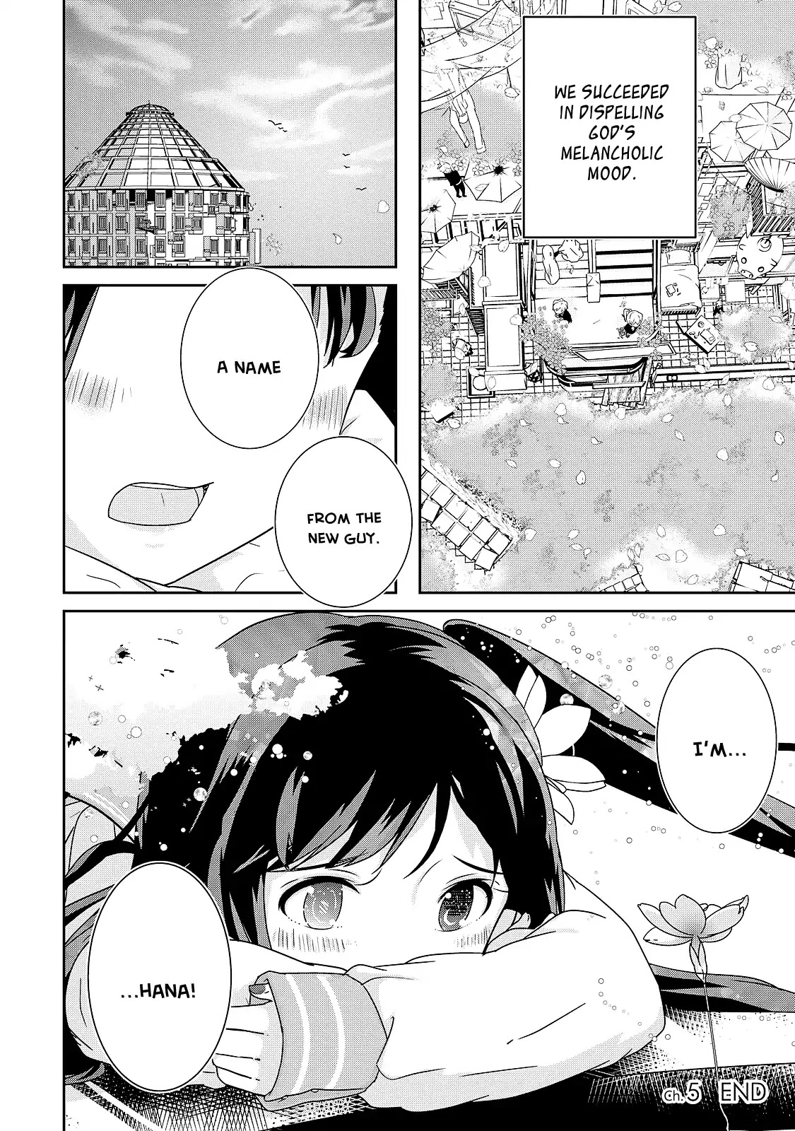 The Female God of Babel: KAMISAMA Club in Tower of Babel Chapter 5 page 30 - Chapter 5: The Melancholic Female God