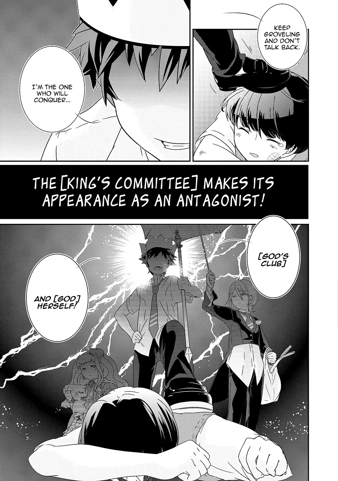 The Female God of Babel: KAMISAMA Club in Tower of Babel Chapter 5 page 33 - Chapter 5: The Melancholic Female God