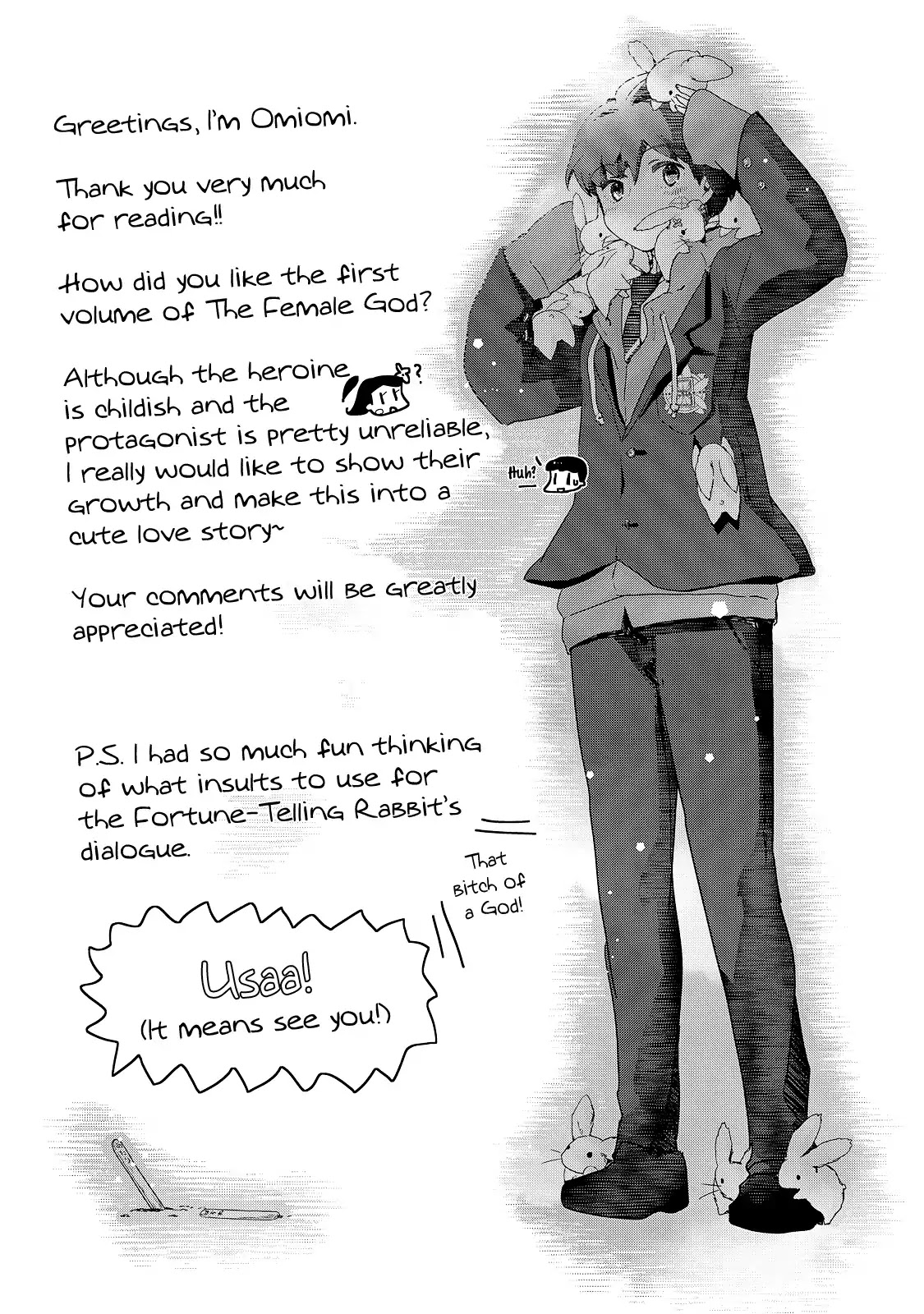 The Female God of Babel: KAMISAMA Club in Tower of Babel Chapter 5 page 34 - Chapter 5: The Melancholic Female God