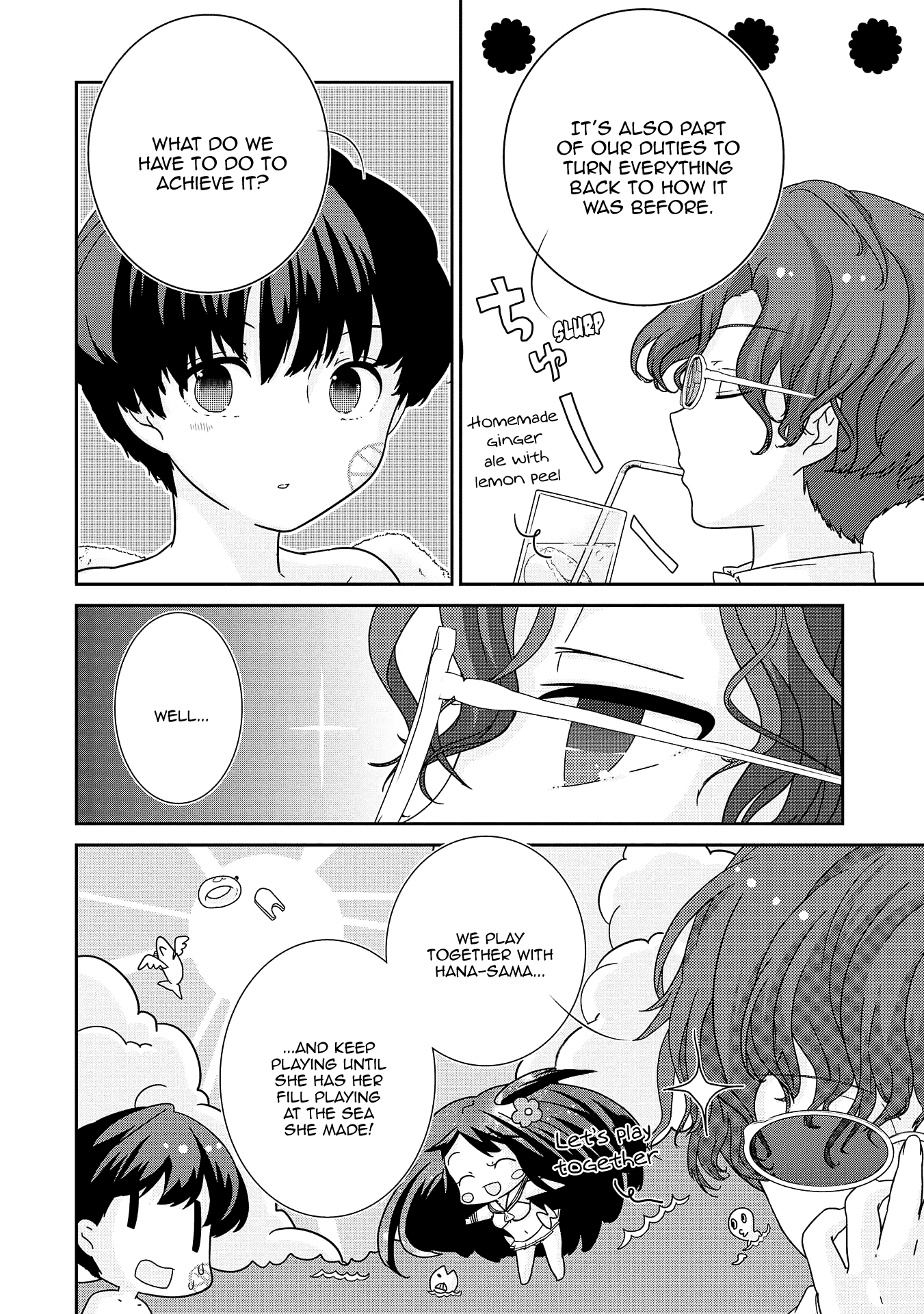 The Female God of Babel: KAMISAMA Club in Tower of Babel Chapter 6 page 14 - Chapter 6: God Makes a Paradise
