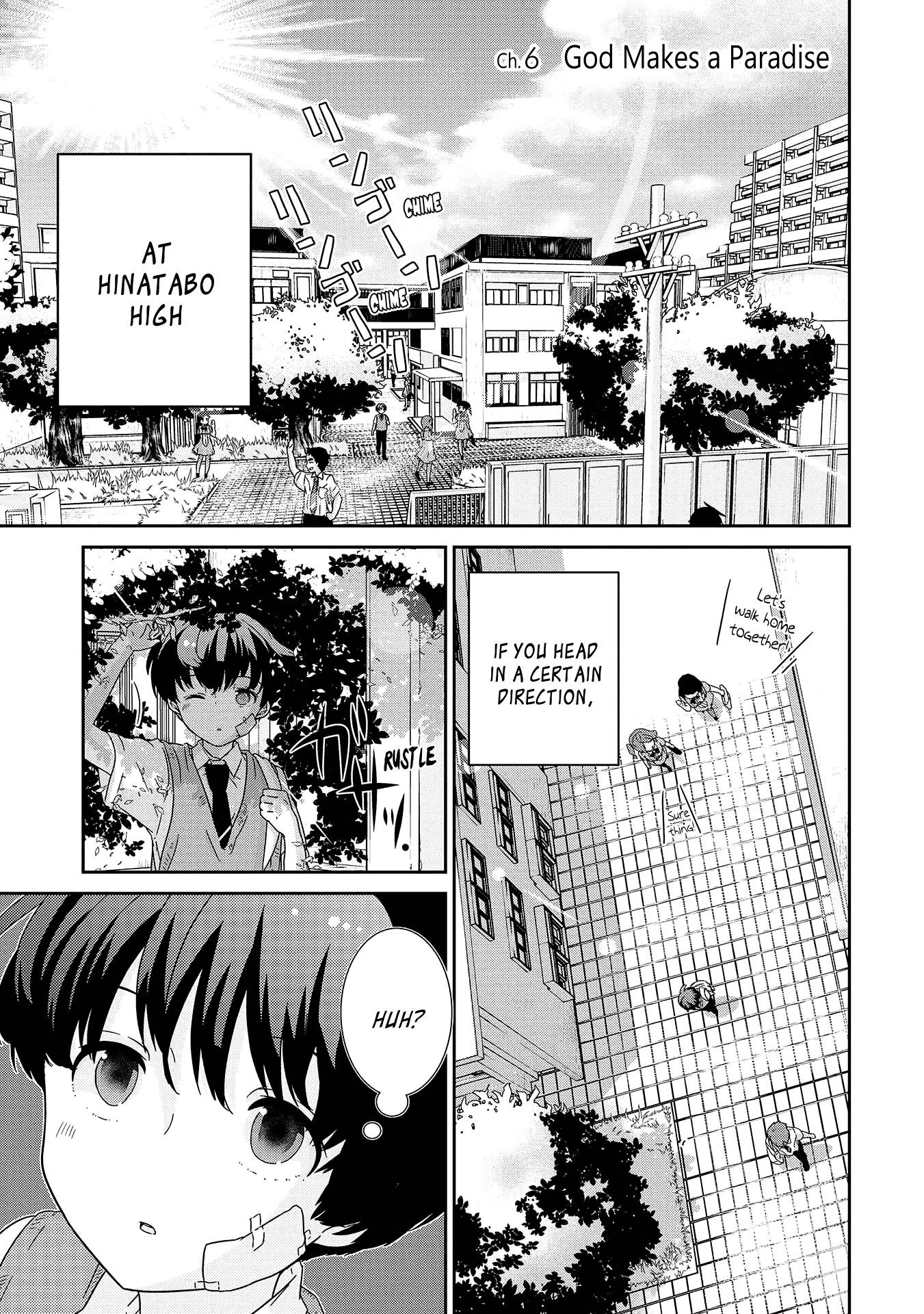 The Female God of Babel: KAMISAMA Club in Tower of Babel Chapter 6 page 6 - Chapter 6: God Makes a Paradise
