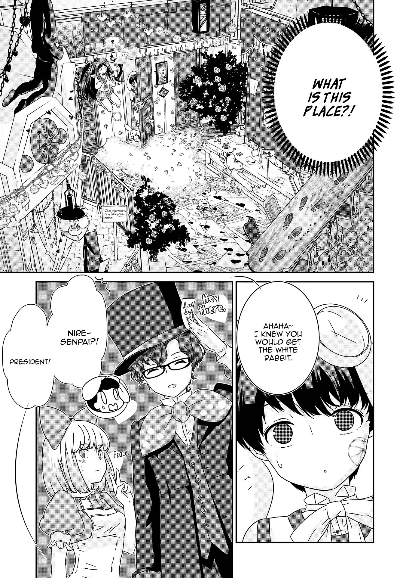 The Female God of Babel: KAMISAMA Club in Tower of Babel Chapter 7 page 10 - Chapter 7: The Queen’s Hollowed Heart Theater