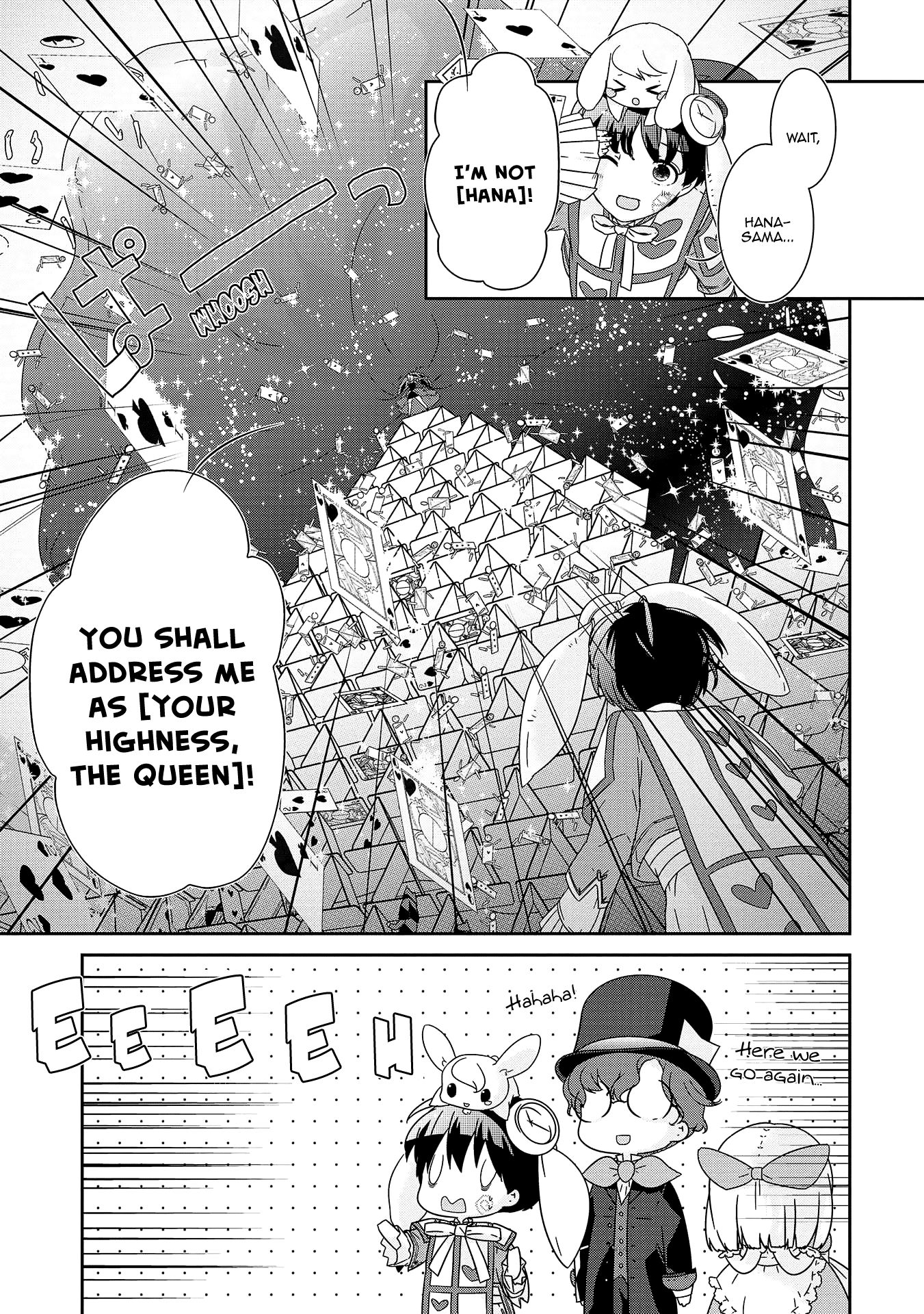 The Female God of Babel: KAMISAMA Club in Tower of Babel Chapter 7 page 18 - Chapter 7: The Queen’s Hollowed Heart Theater