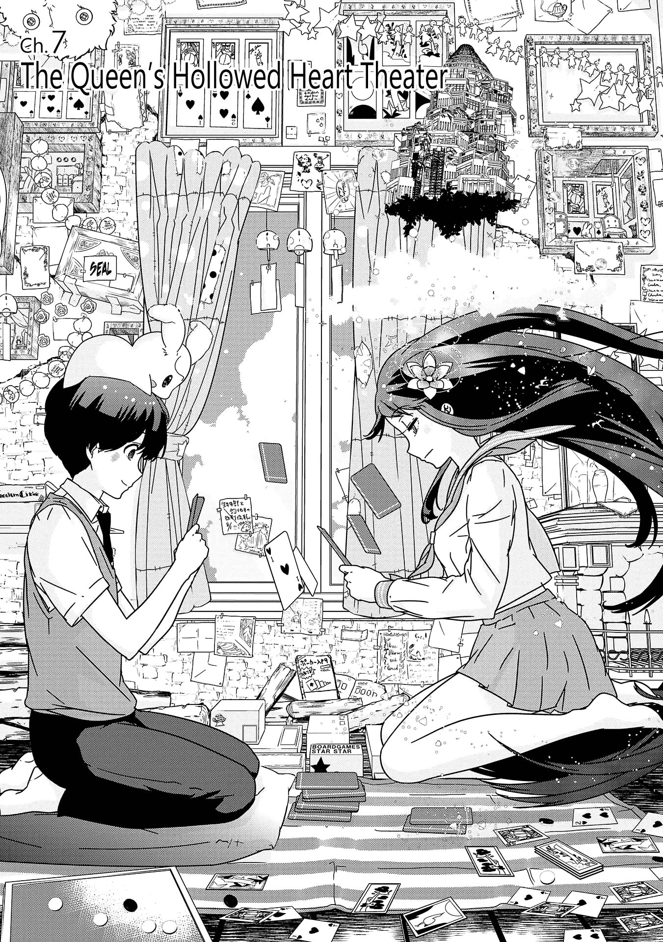 The Female God of Babel: KAMISAMA Club in Tower of Babel Chapter 7 page 2 - Chapter 7: The Queen’s Hollowed Heart Theater