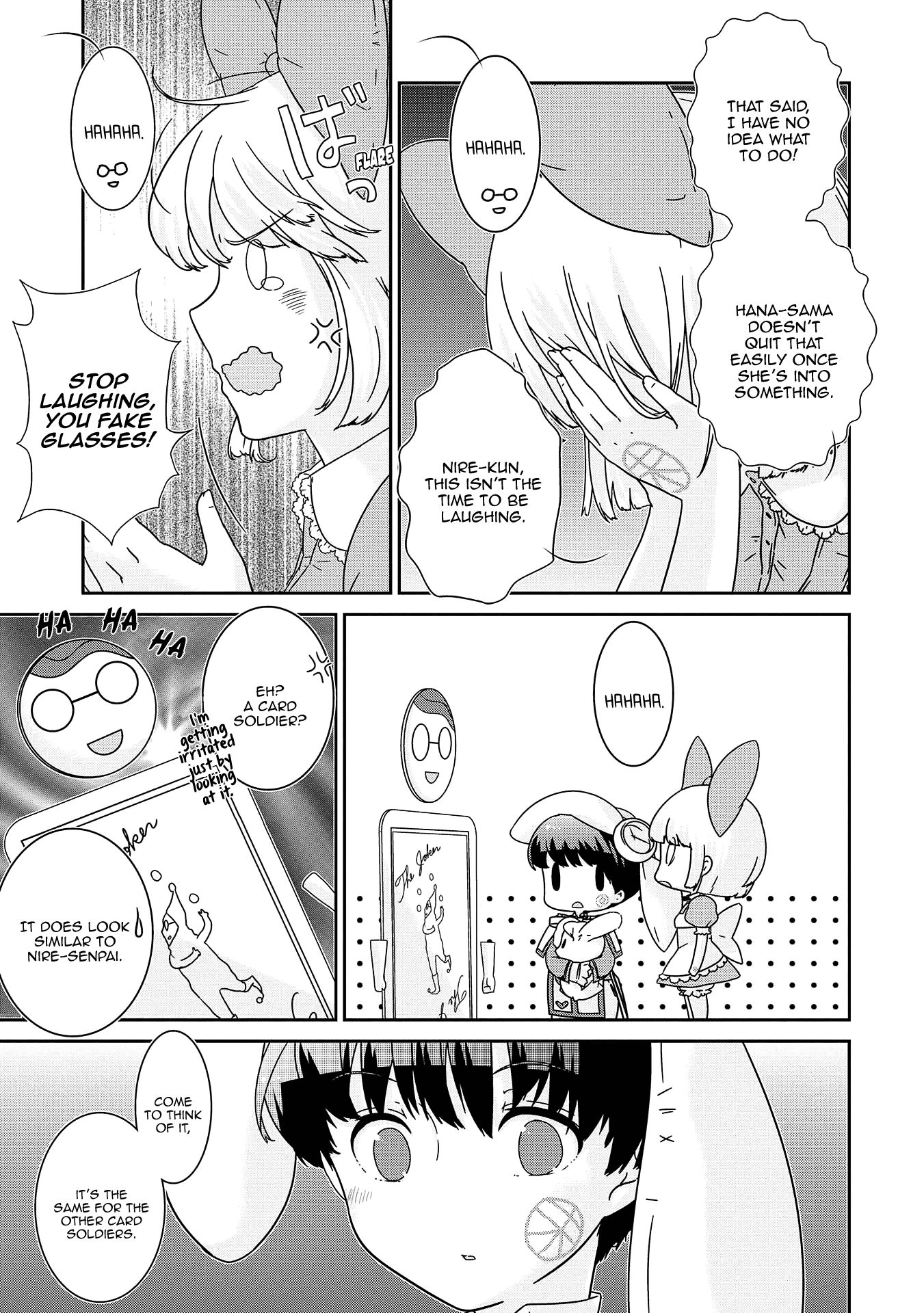 The Female God of Babel: KAMISAMA Club in Tower of Babel Chapter 7 page 20 - Chapter 7: The Queen’s Hollowed Heart Theater