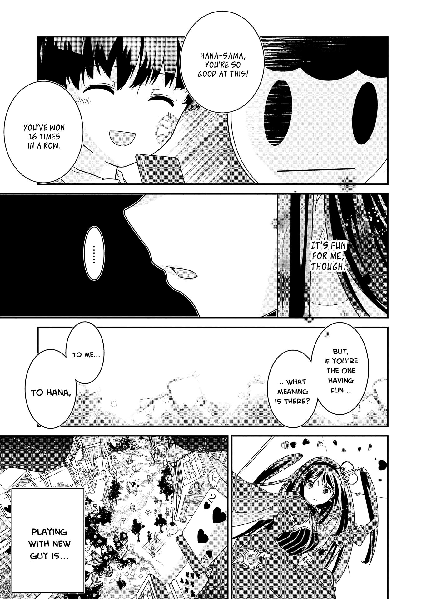 The Female God of Babel: KAMISAMA Club in Tower of Babel Chapter 7 page 24 - Chapter 7: The Queen’s Hollowed Heart Theater