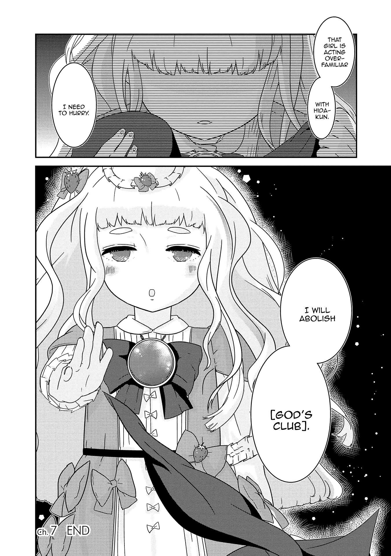 The Female God of Babel: KAMISAMA Club in Tower of Babel Chapter 7 page 29 - Chapter 7: The Queen’s Hollowed Heart Theater
