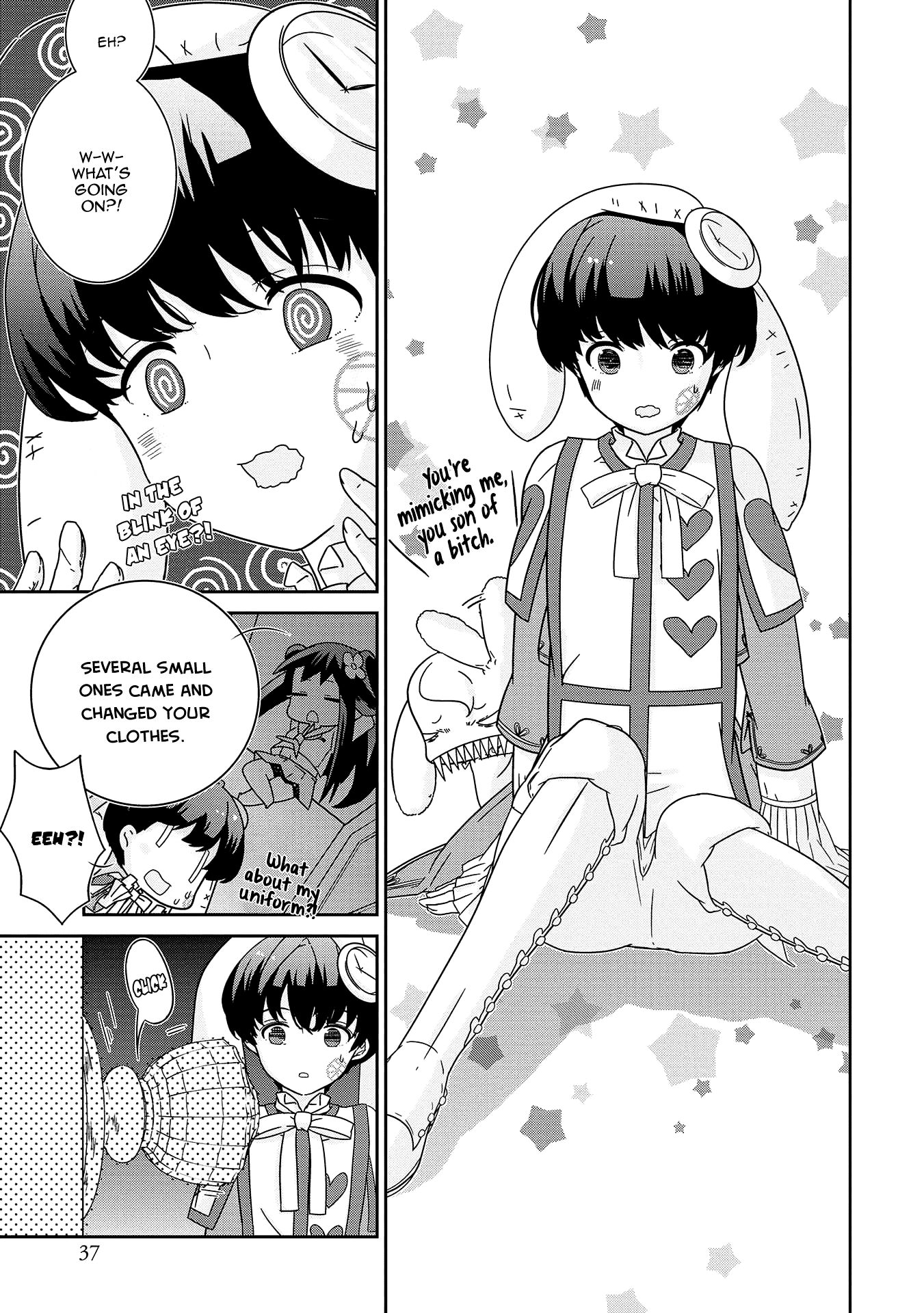 The Female God of Babel: KAMISAMA Club in Tower of Babel Chapter 7 page 8 - Chapter 7: The Queen’s Hollowed Heart Theater