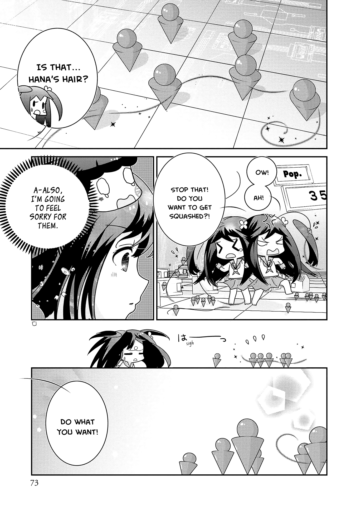 The Female God of Babel: KAMISAMA Club in Tower of Babel Chapter 8 page 16 - Chapter 8: A Rapidly Developing 8BITTOWN