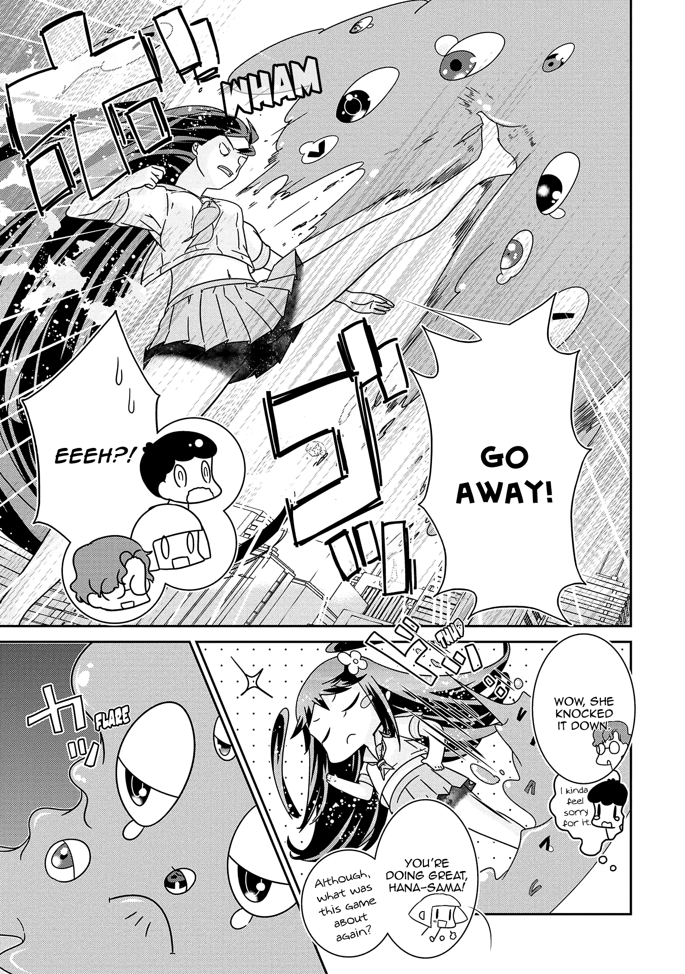 The Female God of Babel: KAMISAMA Club in Tower of Babel Chapter 8 page 22 - Chapter 8: A Rapidly Developing 8BITTOWN