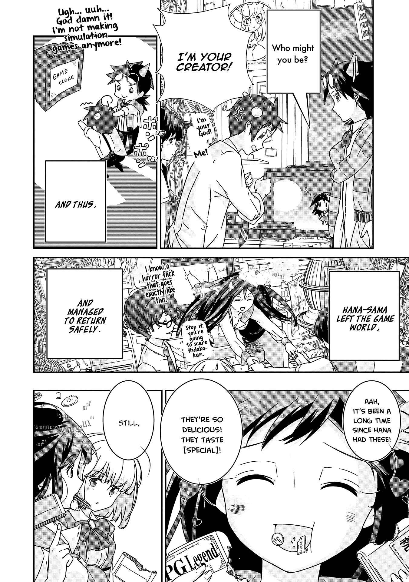 The Female God of Babel: KAMISAMA Club in Tower of Babel Chapter 8 page 31 - Chapter 8: A Rapidly Developing 8BITTOWN