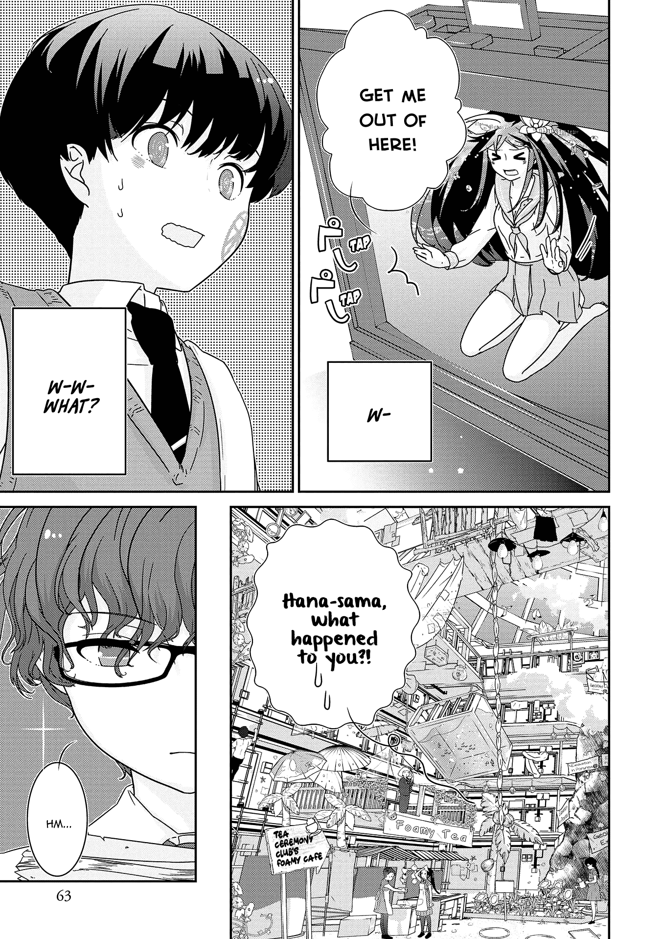 The Female God of Babel: KAMISAMA Club in Tower of Babel Chapter 8 page 6 - Chapter 8: A Rapidly Developing 8BITTOWN