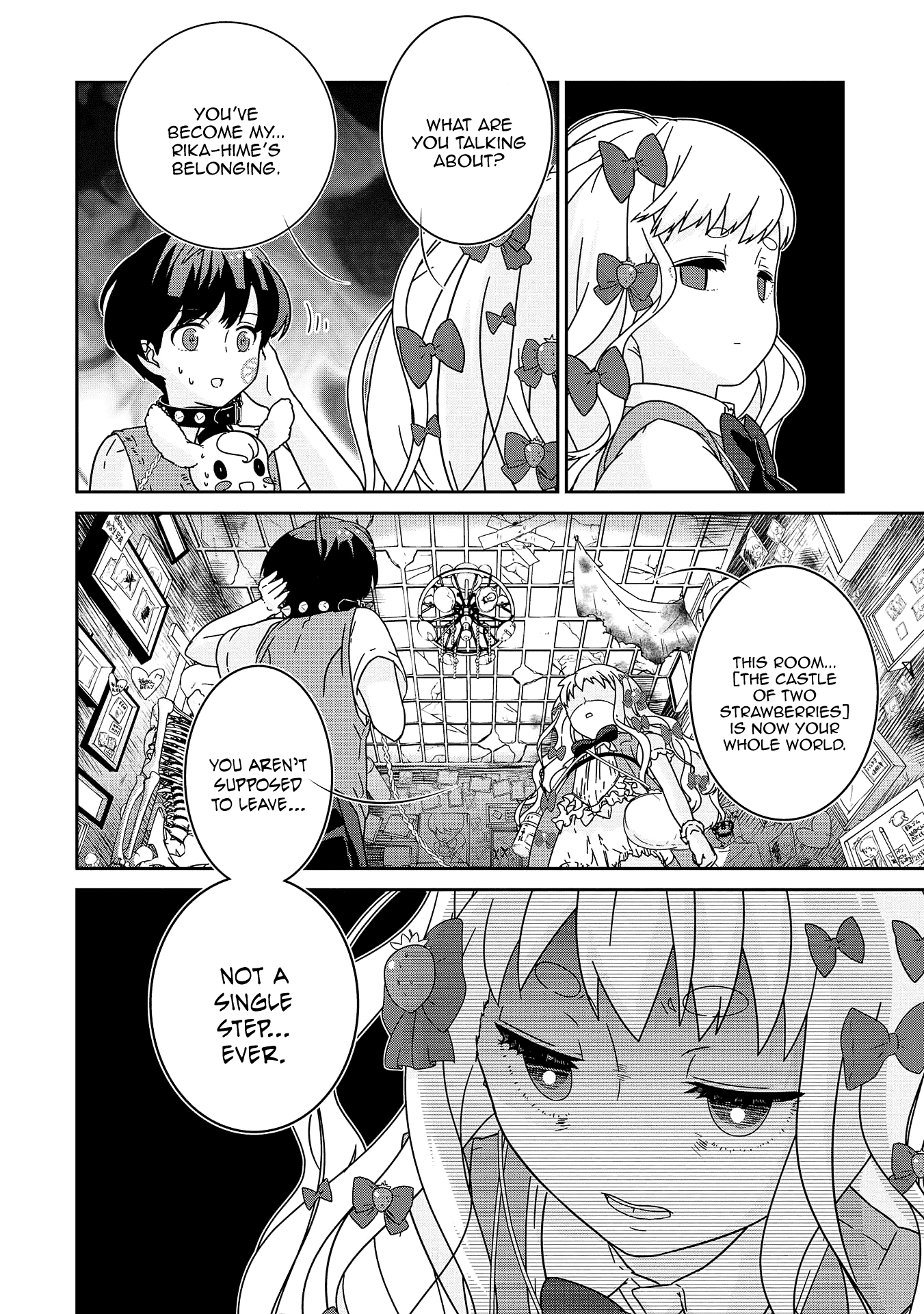 The Female God of Babel: KAMISAMA Club in Tower of Babel Chapter 9 page 19 - Chapter 9: Princess Rika's Castle of Eternal Darkness
