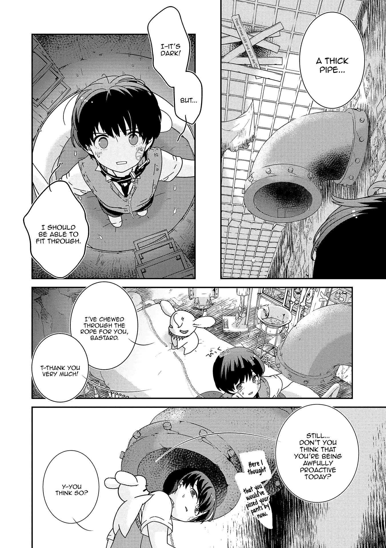 The Female God of Babel: KAMISAMA Club in Tower of Babel Chapter 9 page 21 - Chapter 9: Princess Rika's Castle of Eternal Darkness