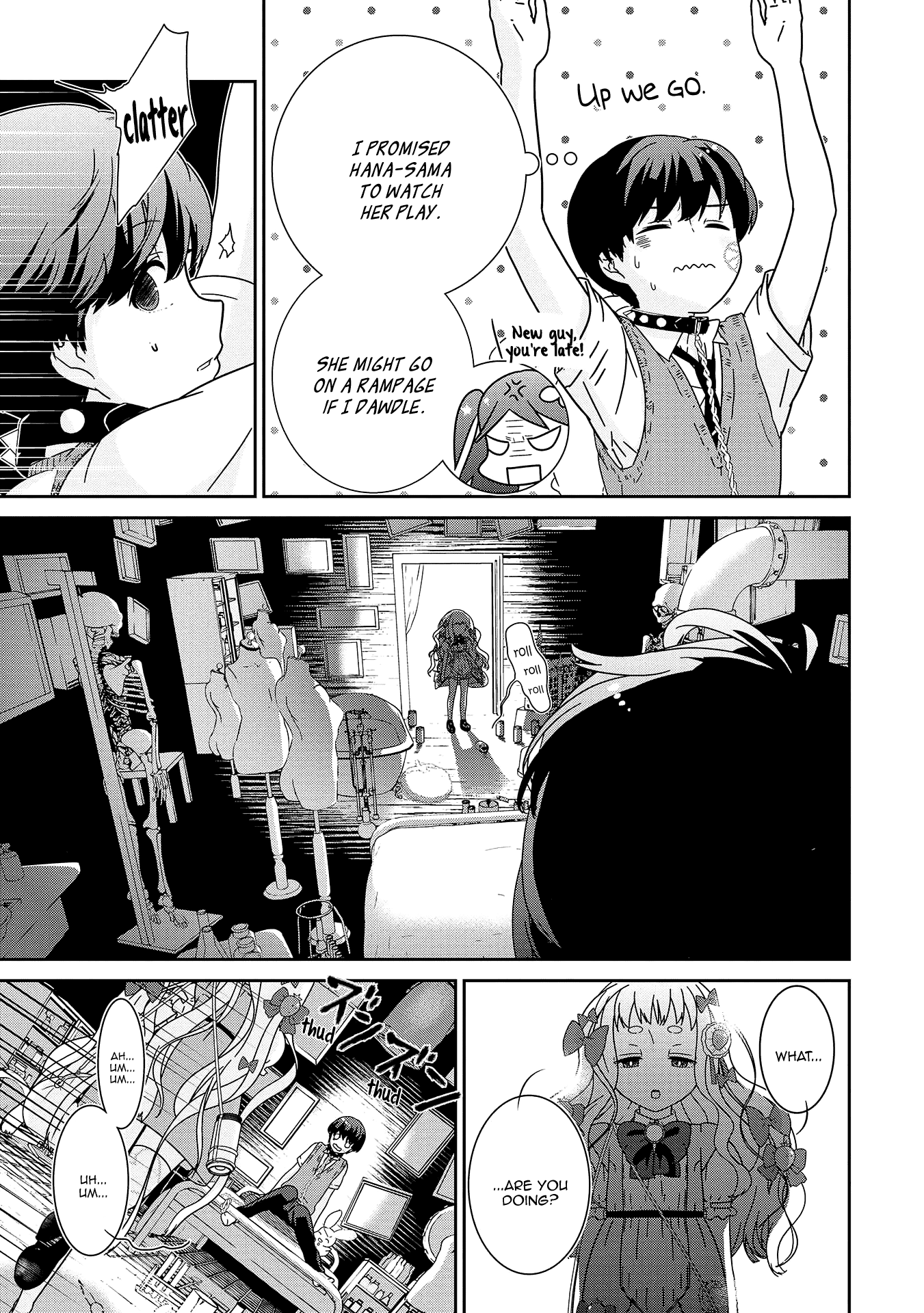 The Female God of Babel: KAMISAMA Club in Tower of Babel Chapter 9 page 22 - Chapter 9: Princess Rika's Castle of Eternal Darkness