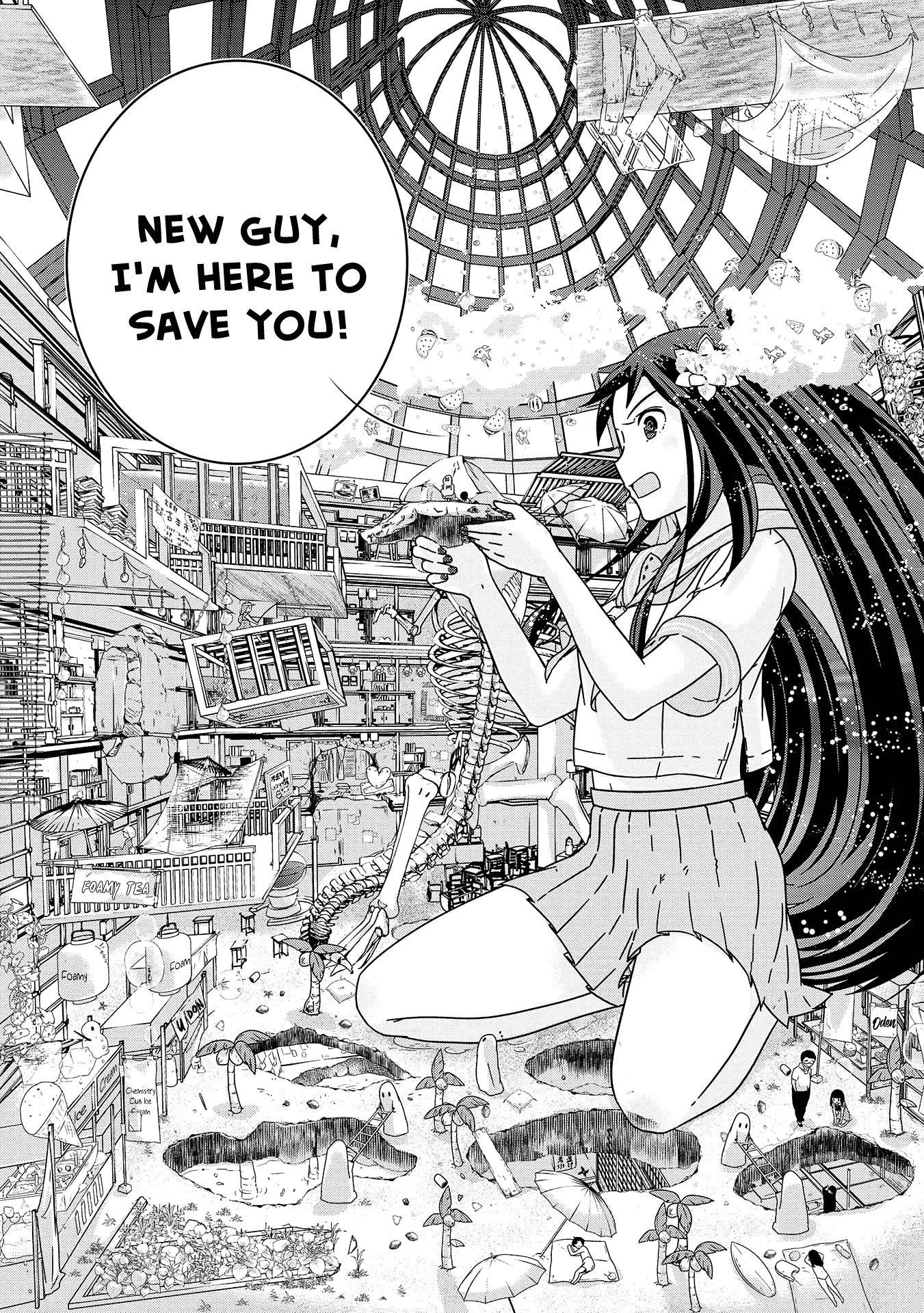 The Female God of Babel: KAMISAMA Club in Tower of Babel Chapter 9 page 26 - Chapter 9: Princess Rika's Castle of Eternal Darkness