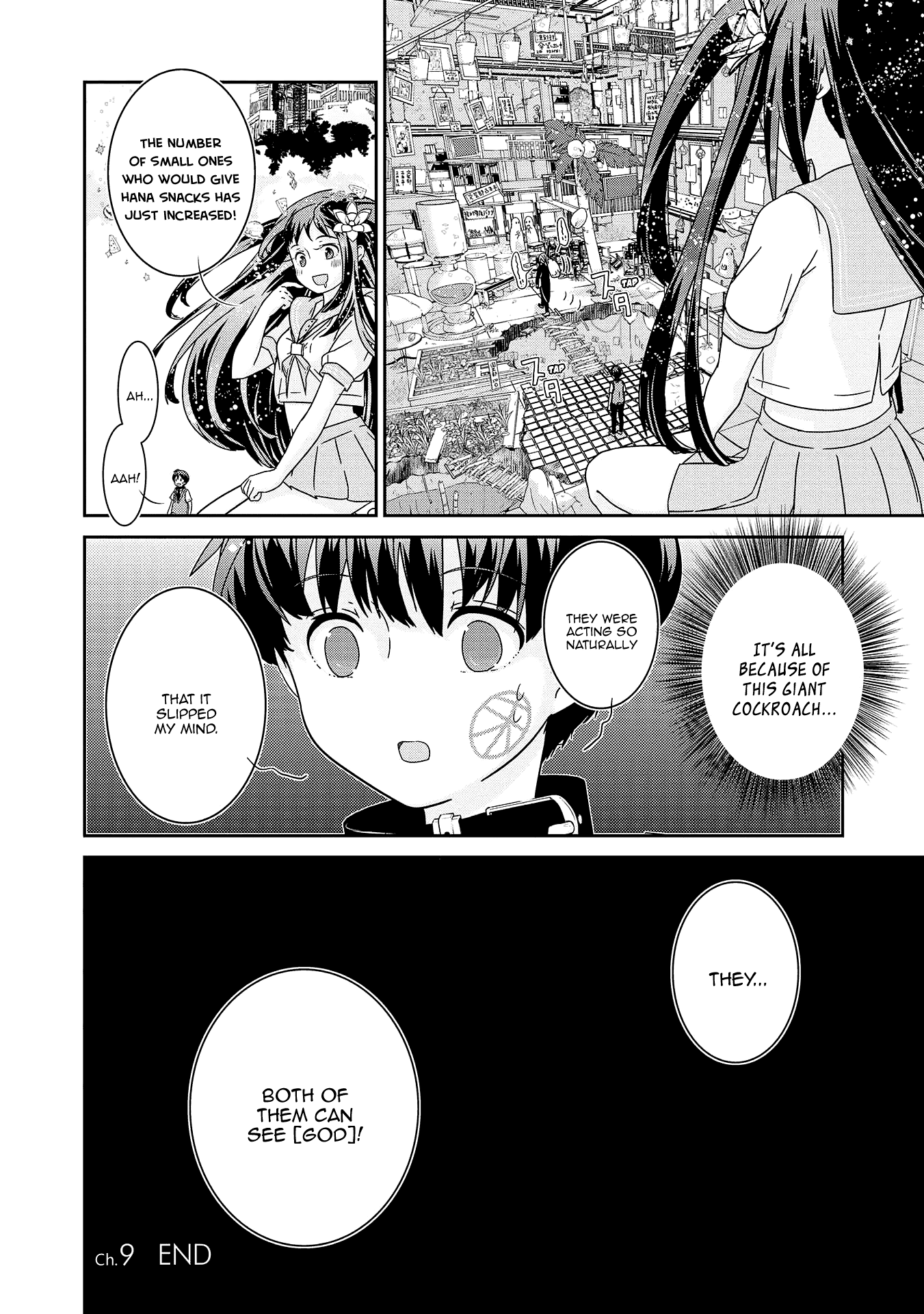 The Female God of Babel: KAMISAMA Club in Tower of Babel Chapter 9 page 33 - Chapter 9: Princess Rika's Castle of Eternal Darkness