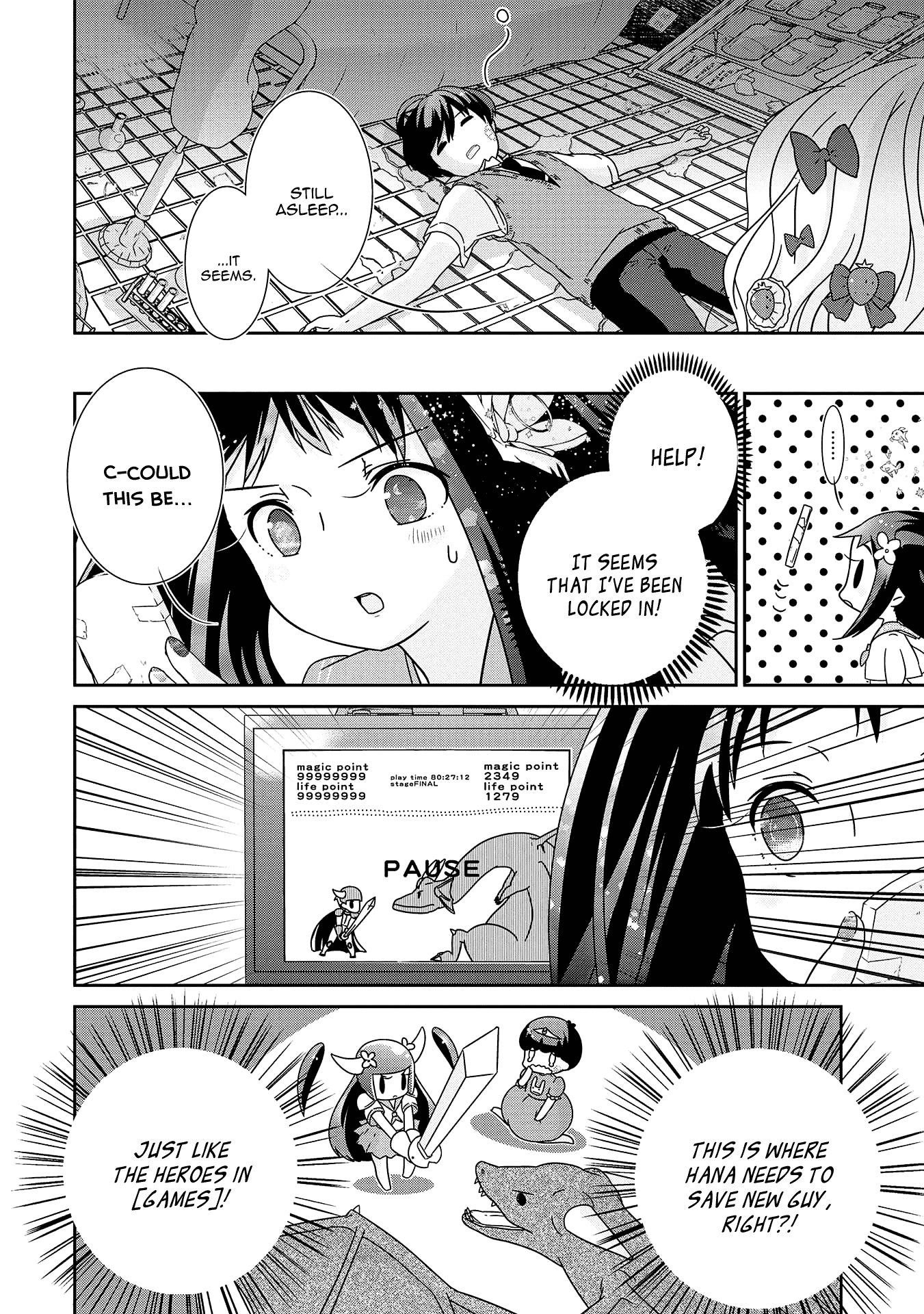 The Female God of Babel: KAMISAMA Club in Tower of Babel Chapter 9 page 7 - Chapter 9: Princess Rika's Castle of Eternal Darkness