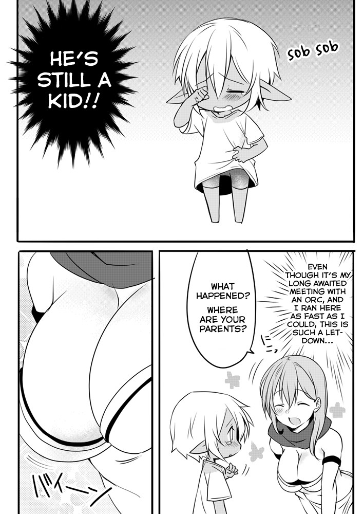 The Female Hero and the Shota Orc Chapter 1 page 4 - Chapter 1