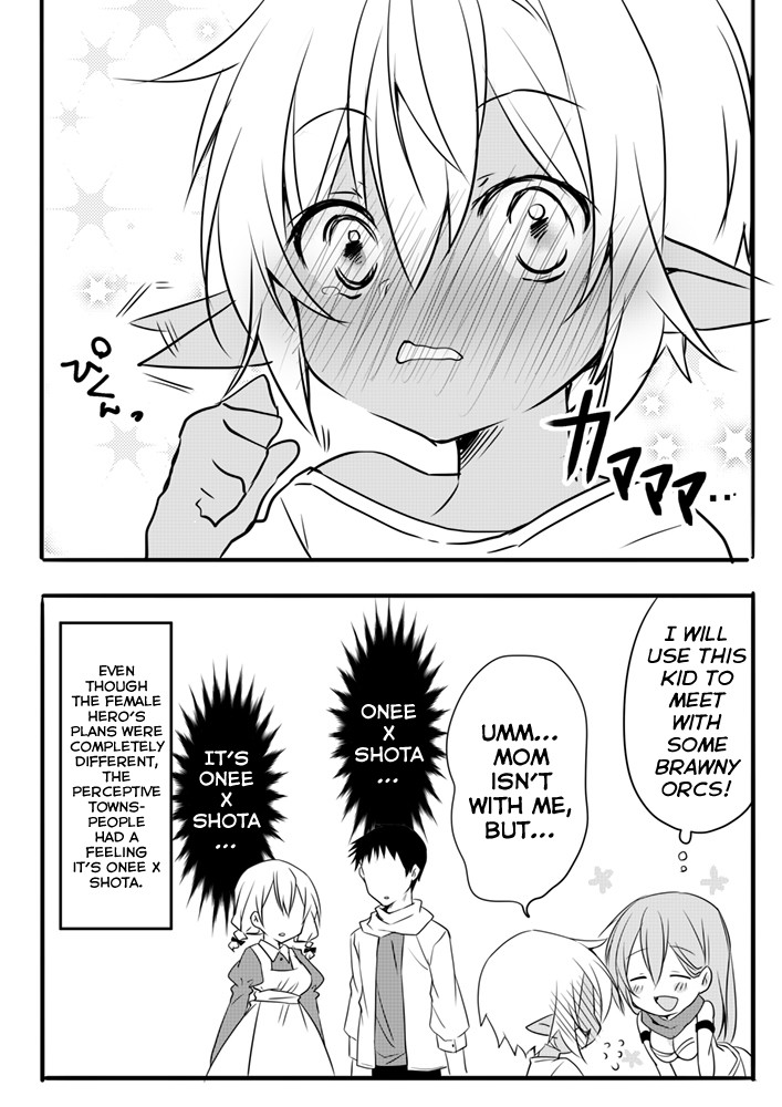 The Female Hero and the Shota Orc Chapter 1 page 5 - Chapter 1