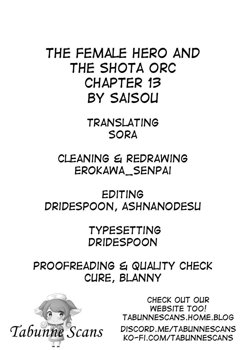 The Female Hero and the Shota Orc Chapter 13 page 5 - Chapter 13
