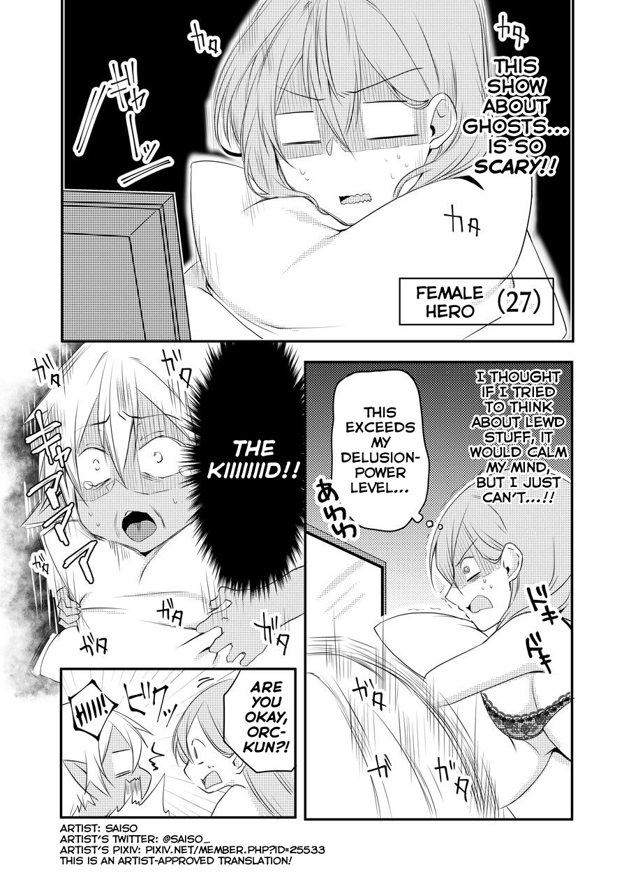 The Female Hero and the Shota Orc Chapter 14 page 1 - Chapter 14